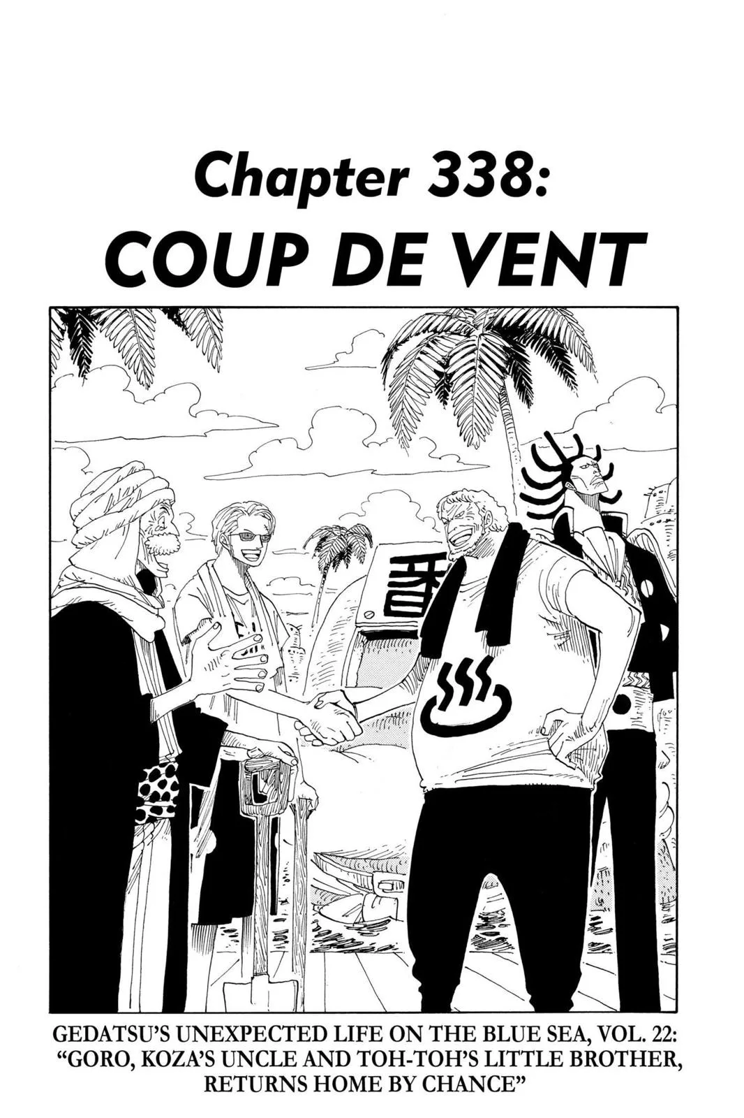 One Piece - Chapter 338 - Page 1