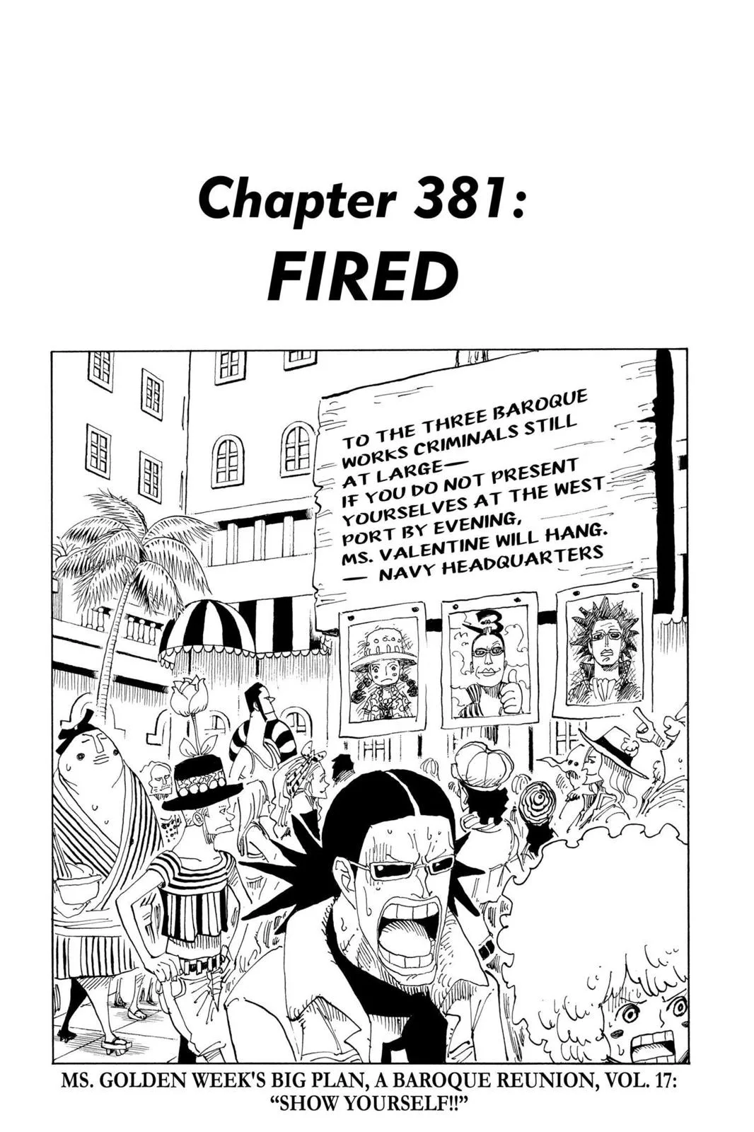 One Piece - Chapter 381 - Page 1