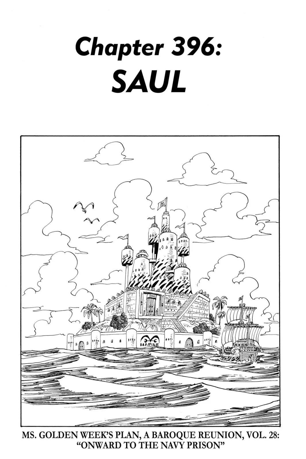 One Piece - Chapter 396 - Page 1
