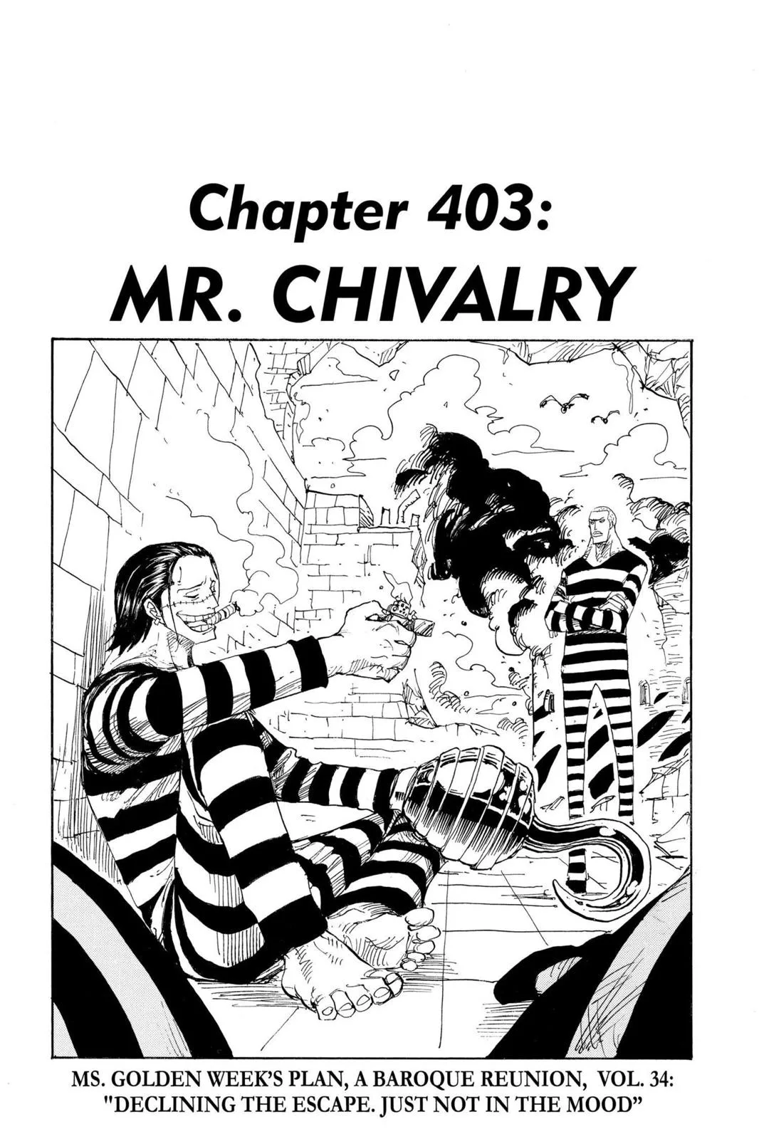 One Piece - Chapter 403 - Page 1