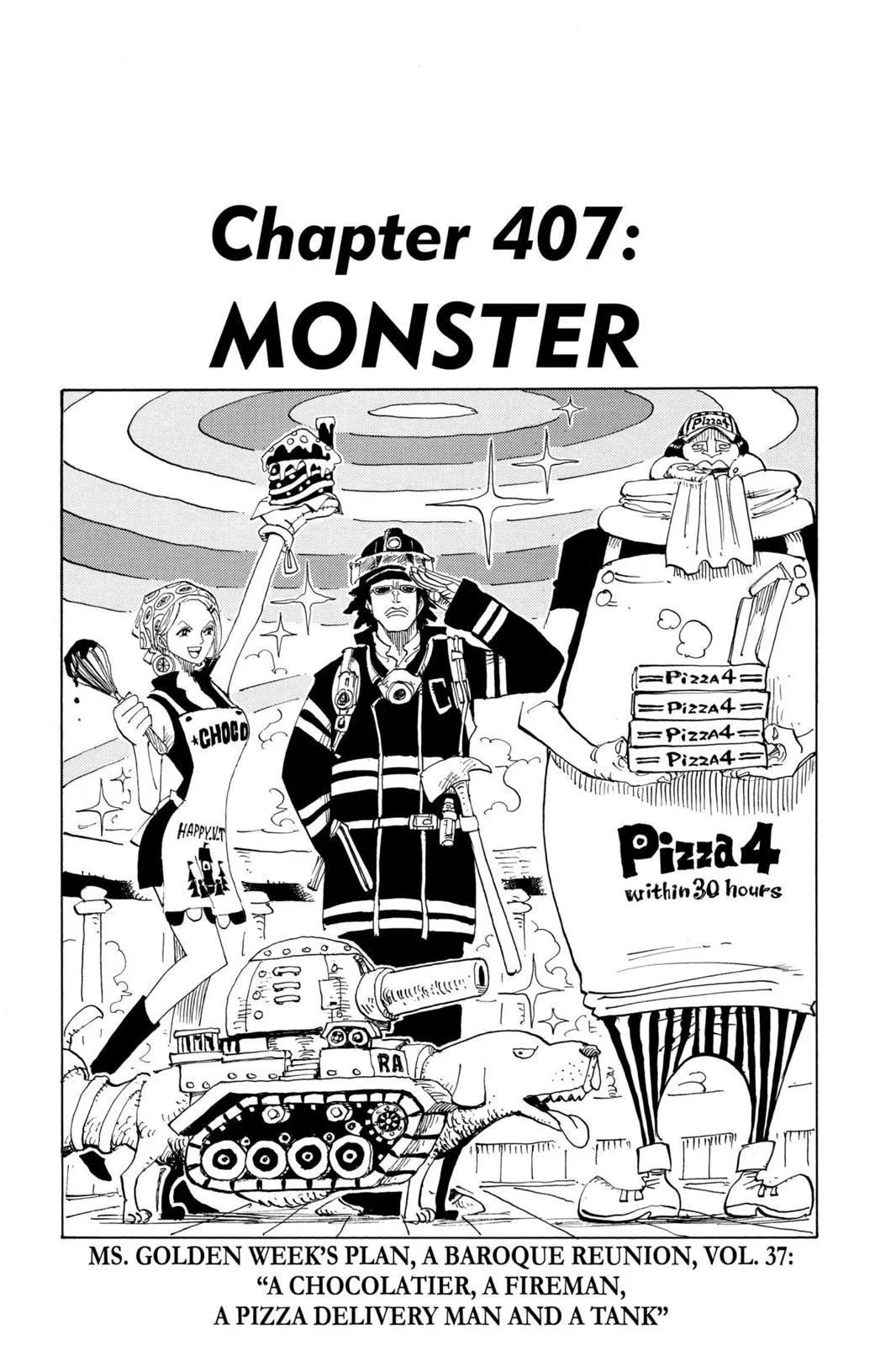 One Piece - Chapter 407 - Page 1