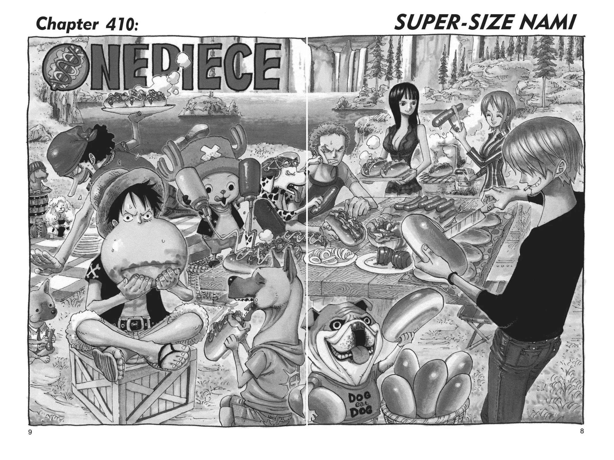 One Piece - Chapter 410 - Page 8