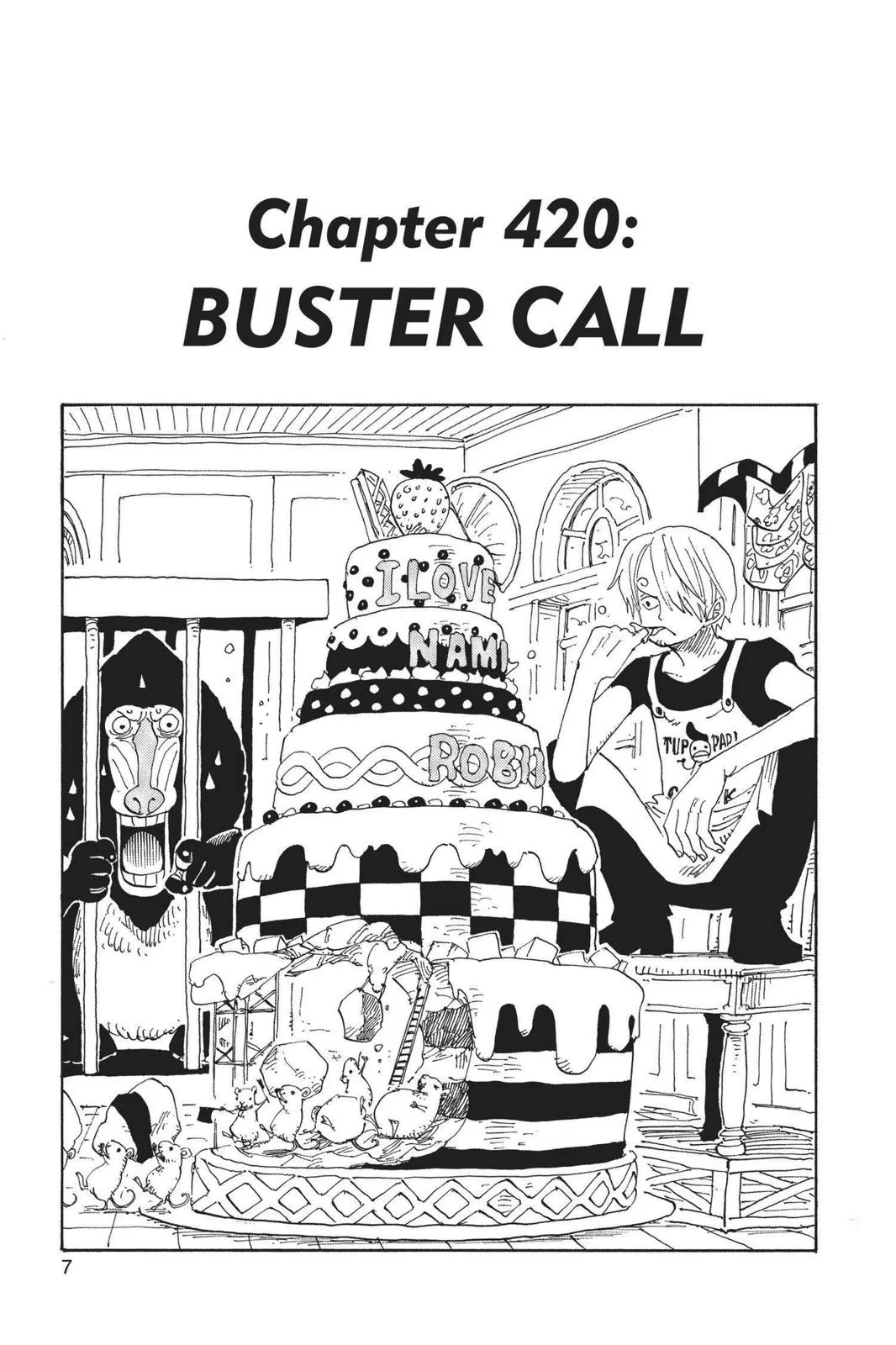 One Piece - Chapter 420 - Page 7