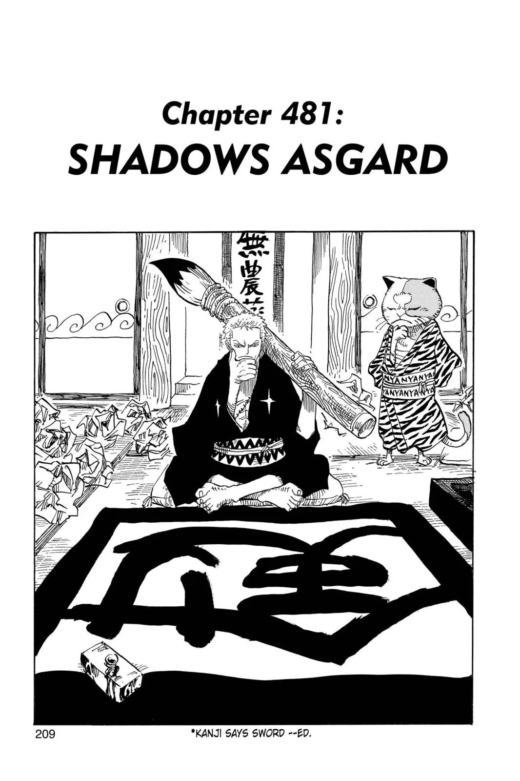 One Piece - Chapter 481 - Page 1