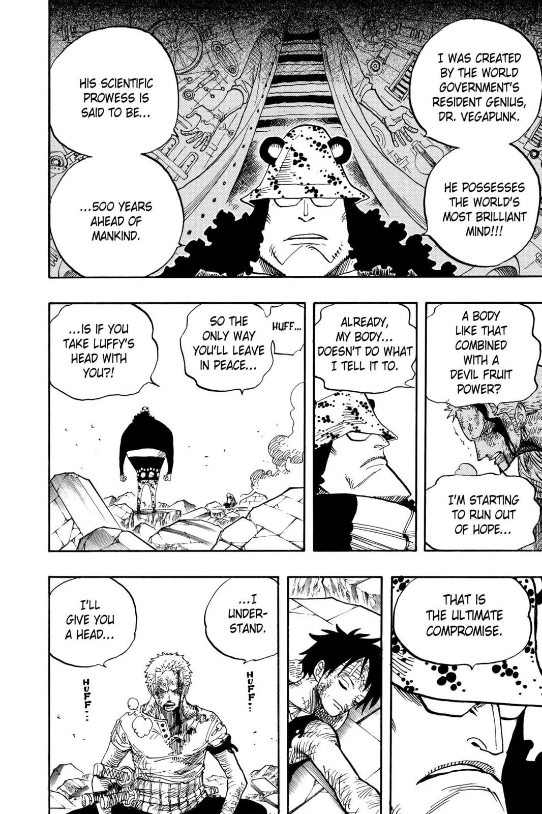 One Piece - Chapter 485 - Page 10