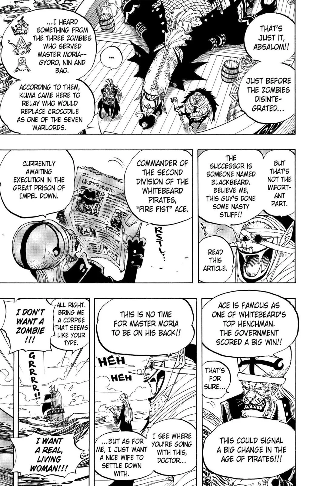 One Piece - Chapter 486 - Page 3