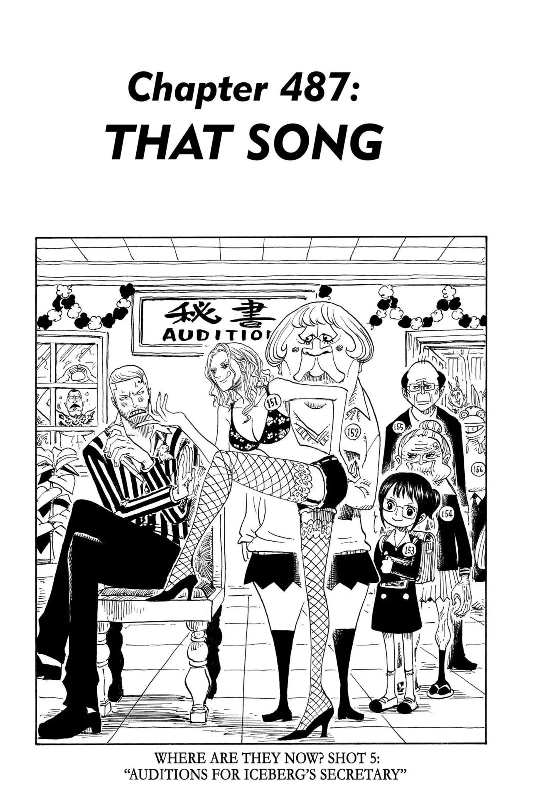 One Piece - Chapter 487 - Page 1