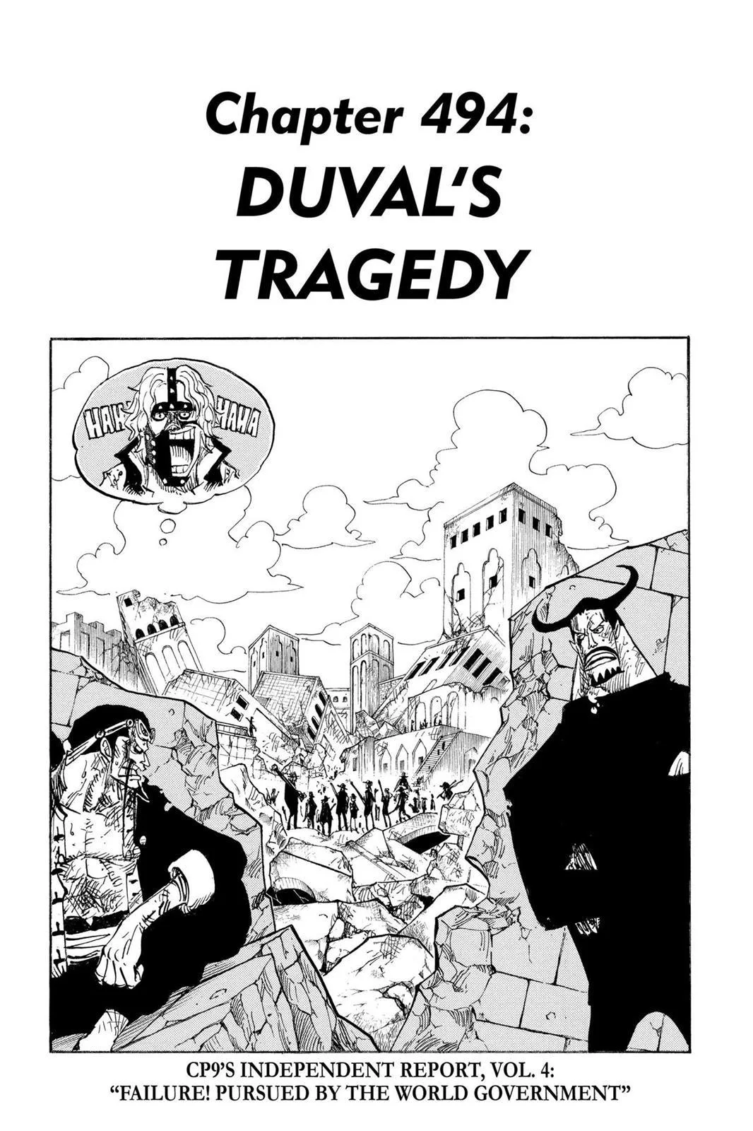 One Piece - Chapter 494 - Page 1