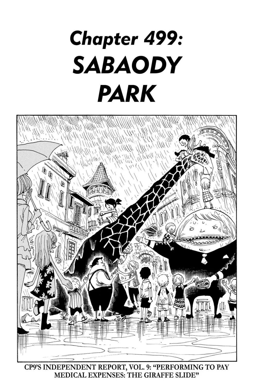One Piece - Chapter 499 - Page 1