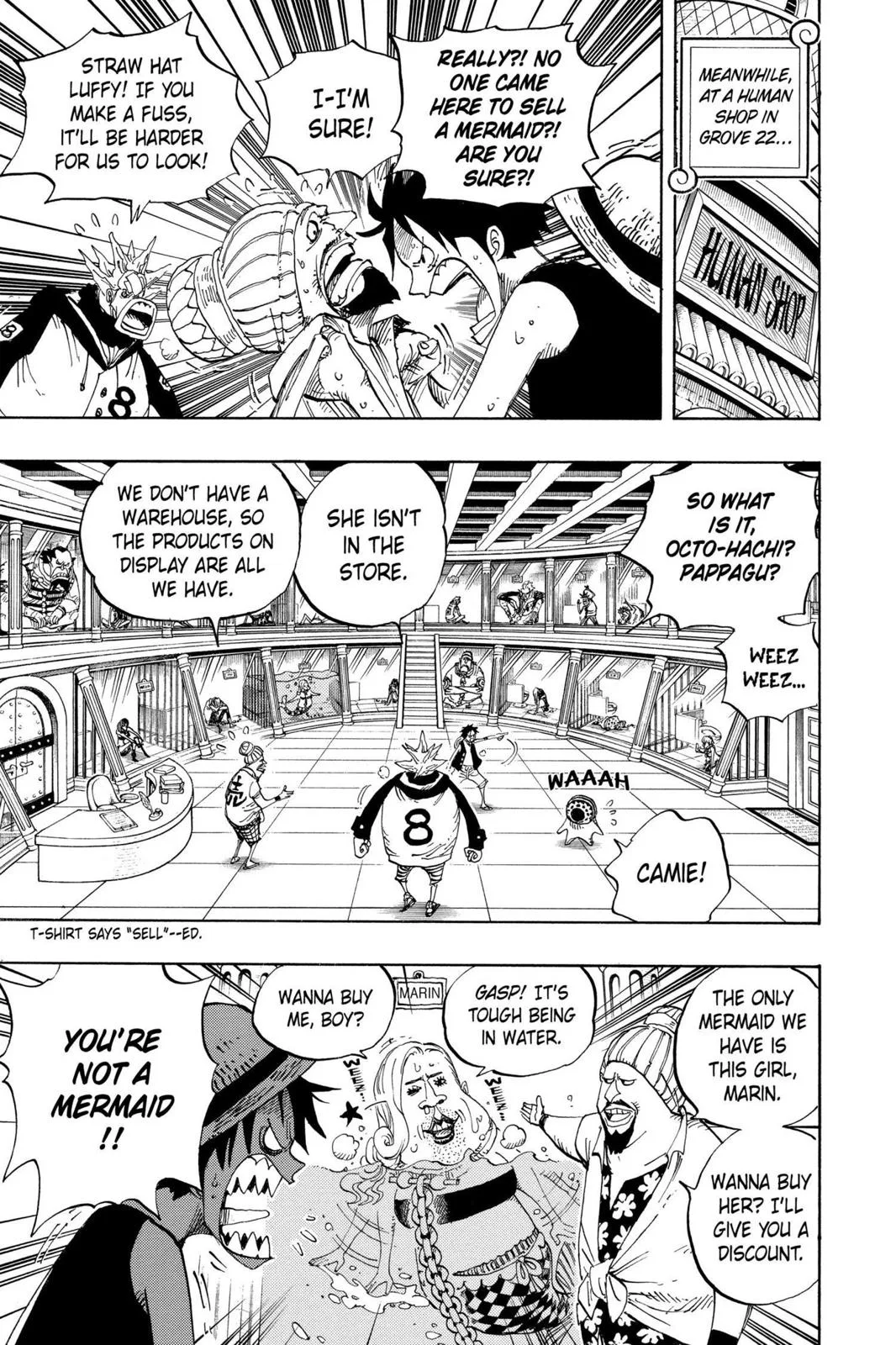One Piece - Chapter 500 - Page 7