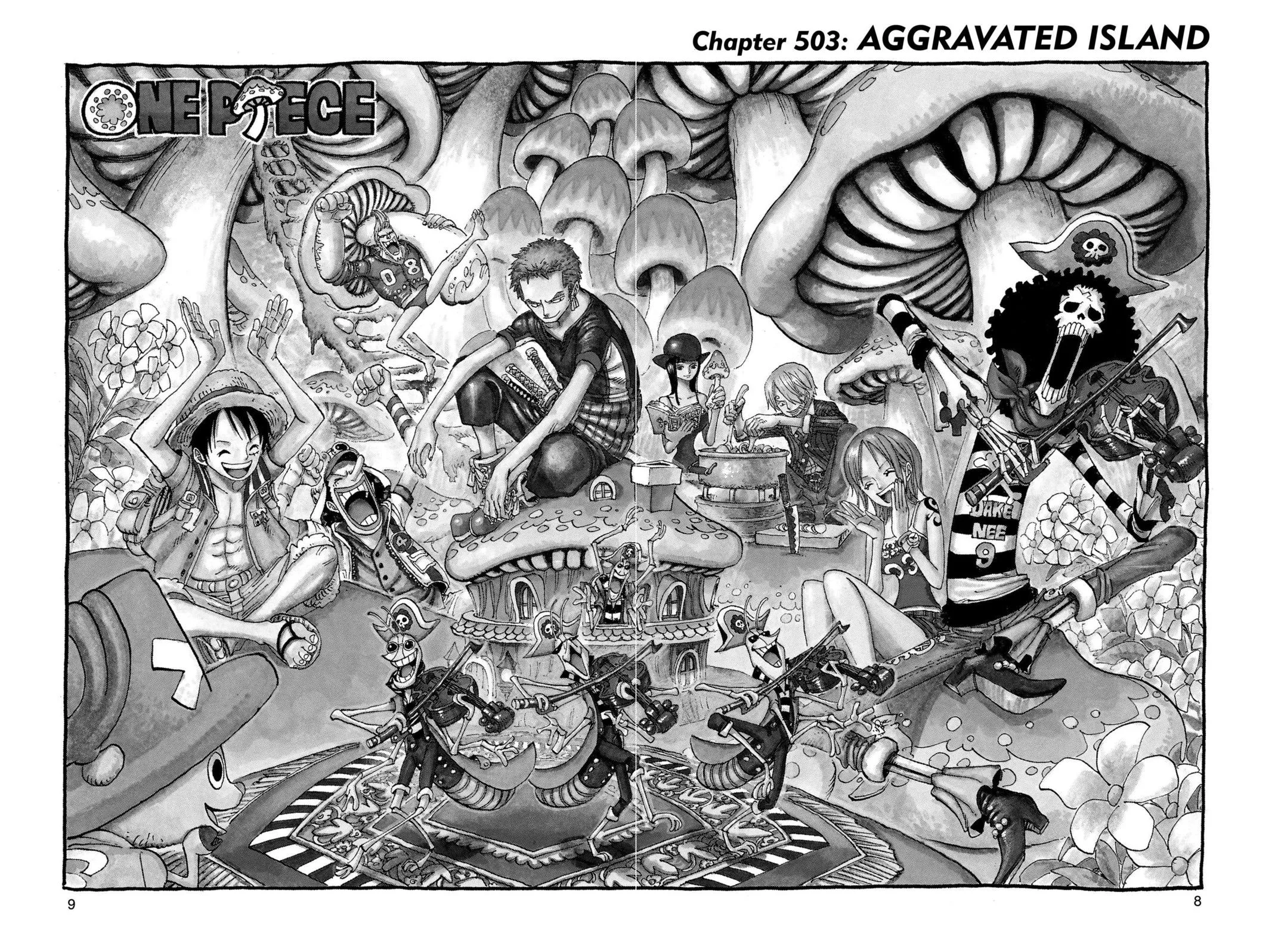 One Piece - Chapter 503 - Page 9