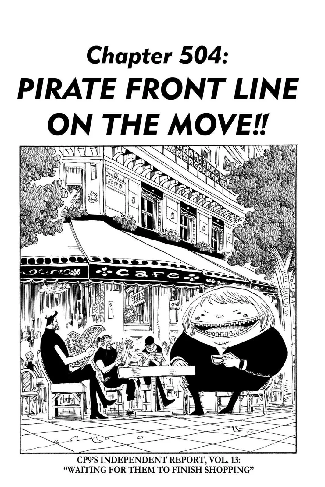 One Piece - Chapter 504 - Page 1