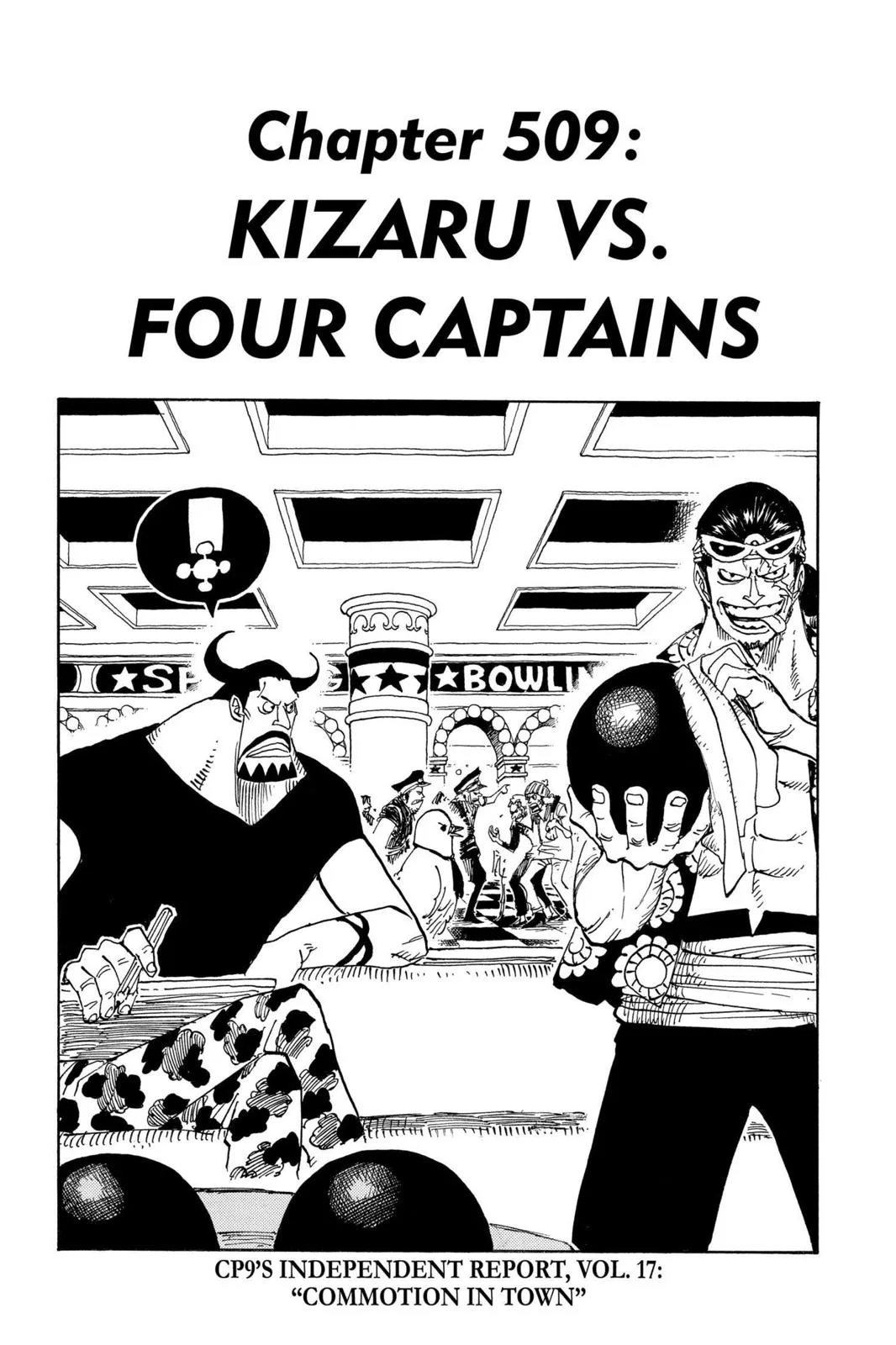One Piece - Chapter 509 - Page 1
