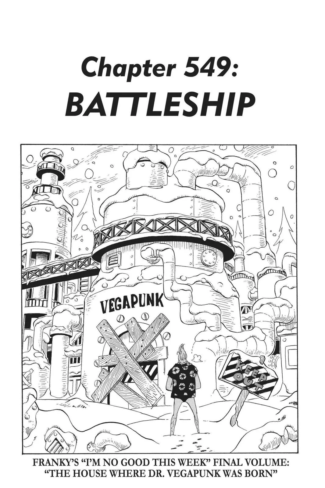 One Piece - Chapter 549 - Page 1