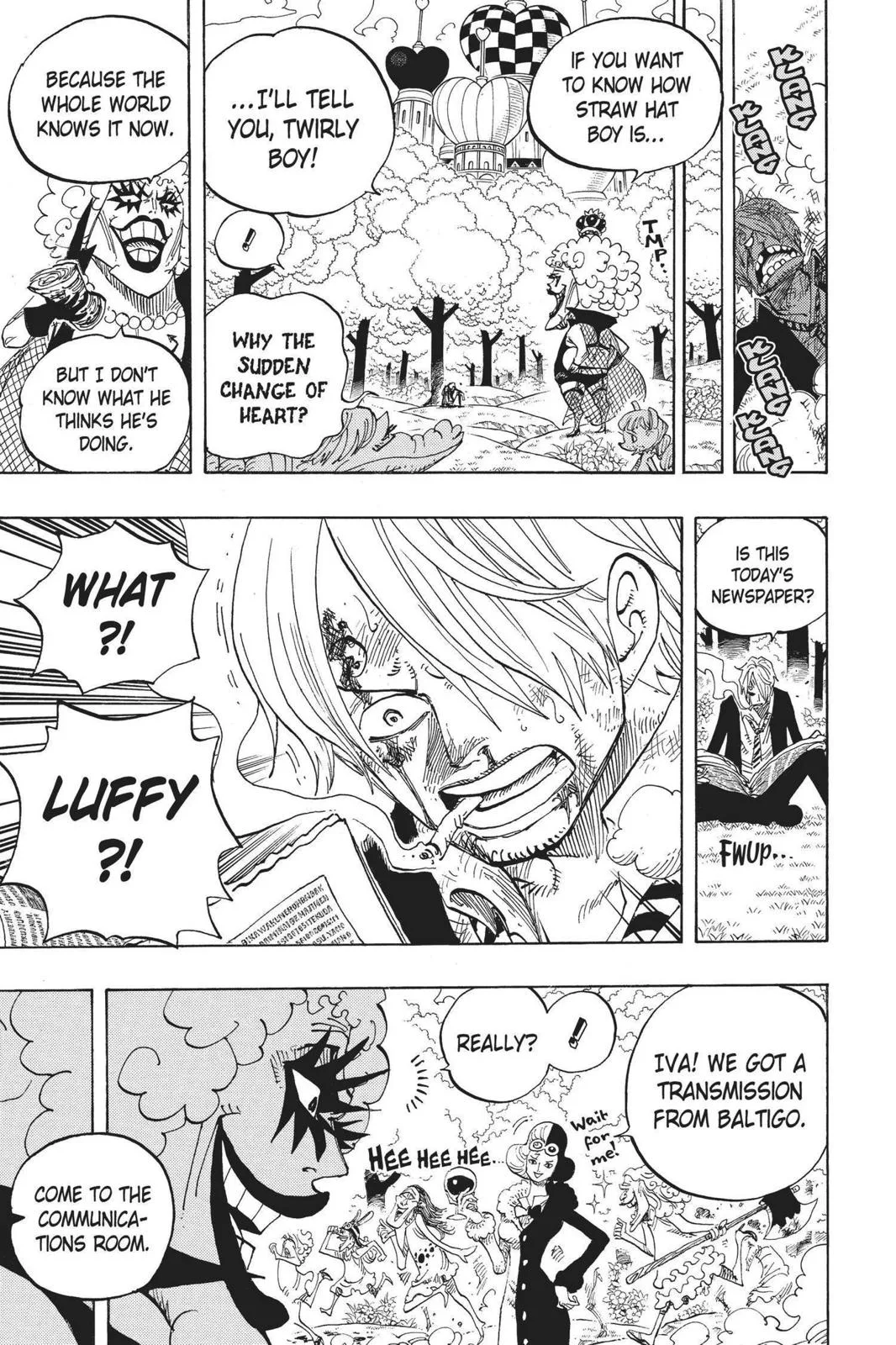 One Piece - Chapter 593 - Page 9
