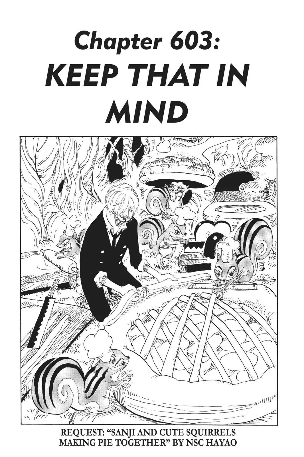 One Piece - Chapter 603 - Page 1