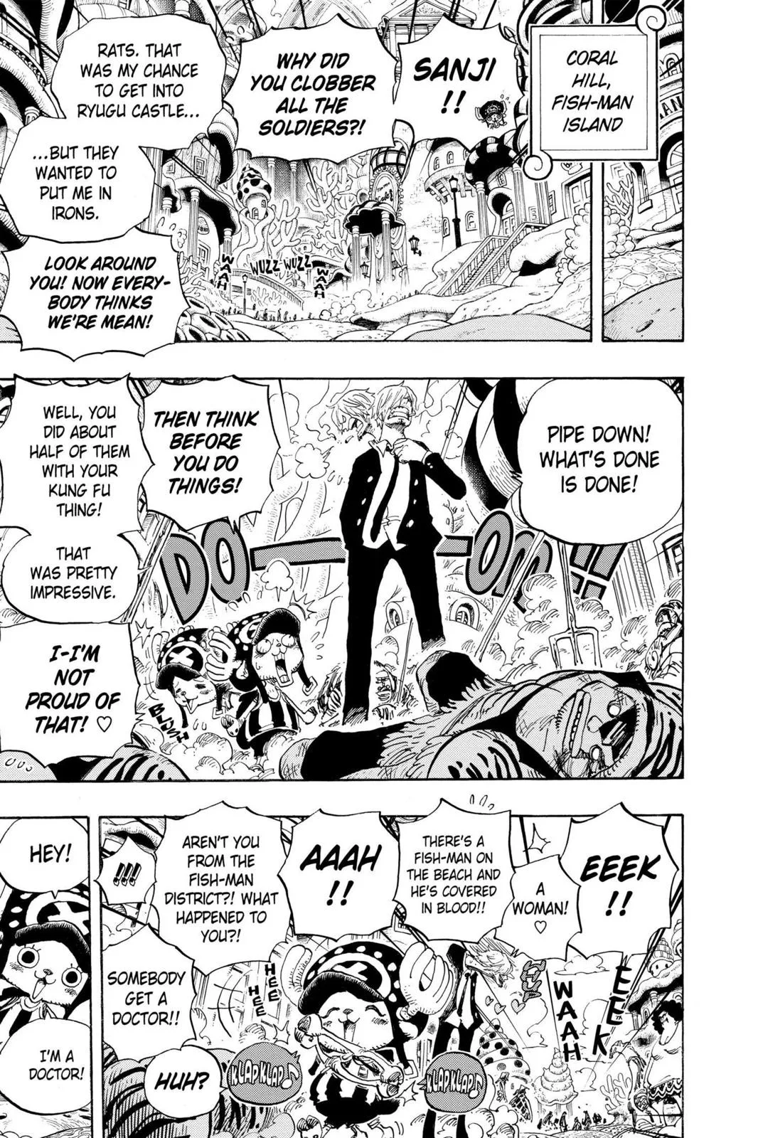 One Piece - Chapter 615 - Page 11