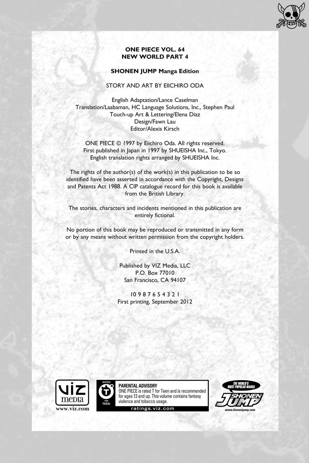 One Piece - Chapter 627 - Page 3