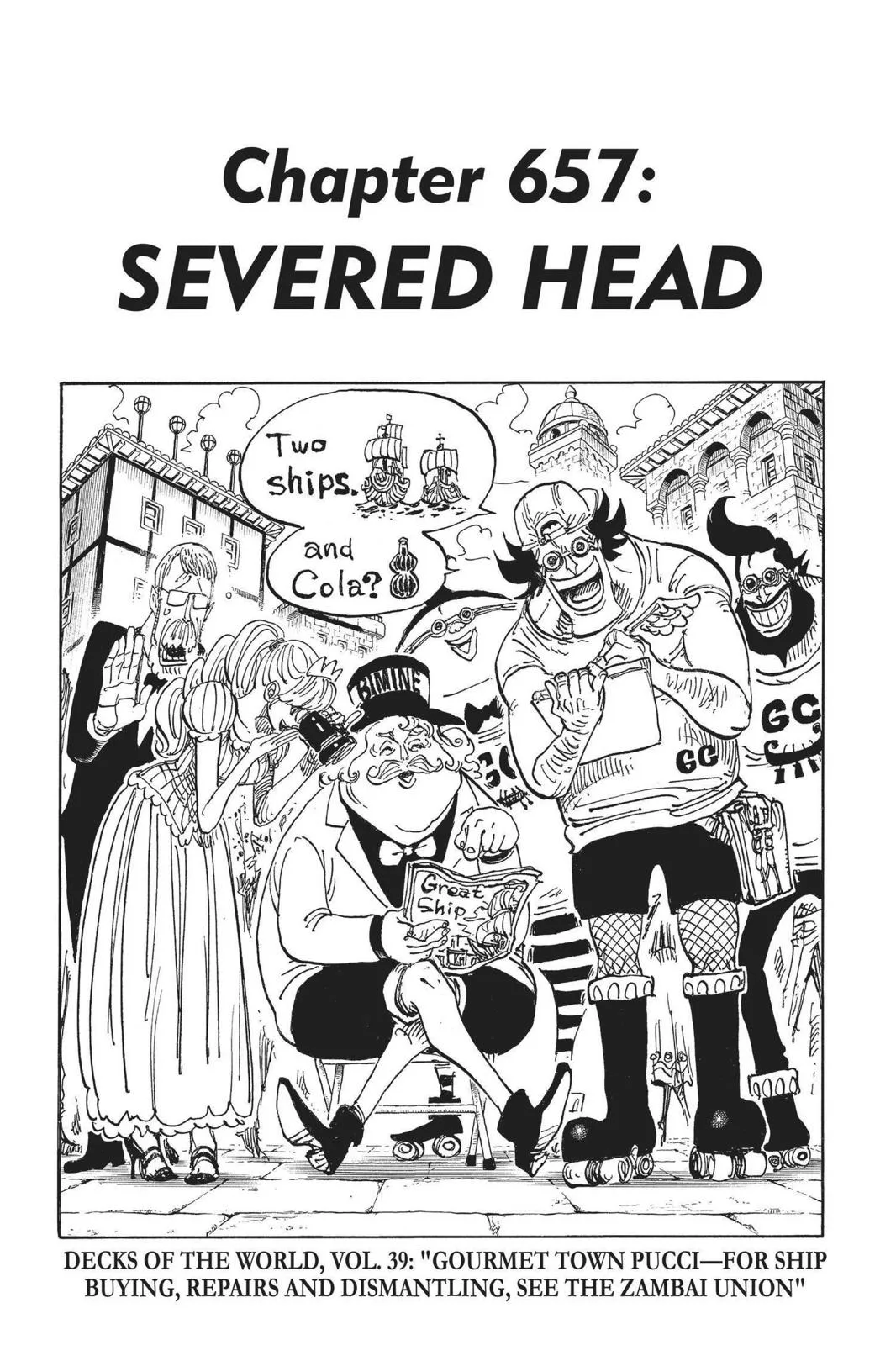 One Piece - Chapter 657 - Page 7