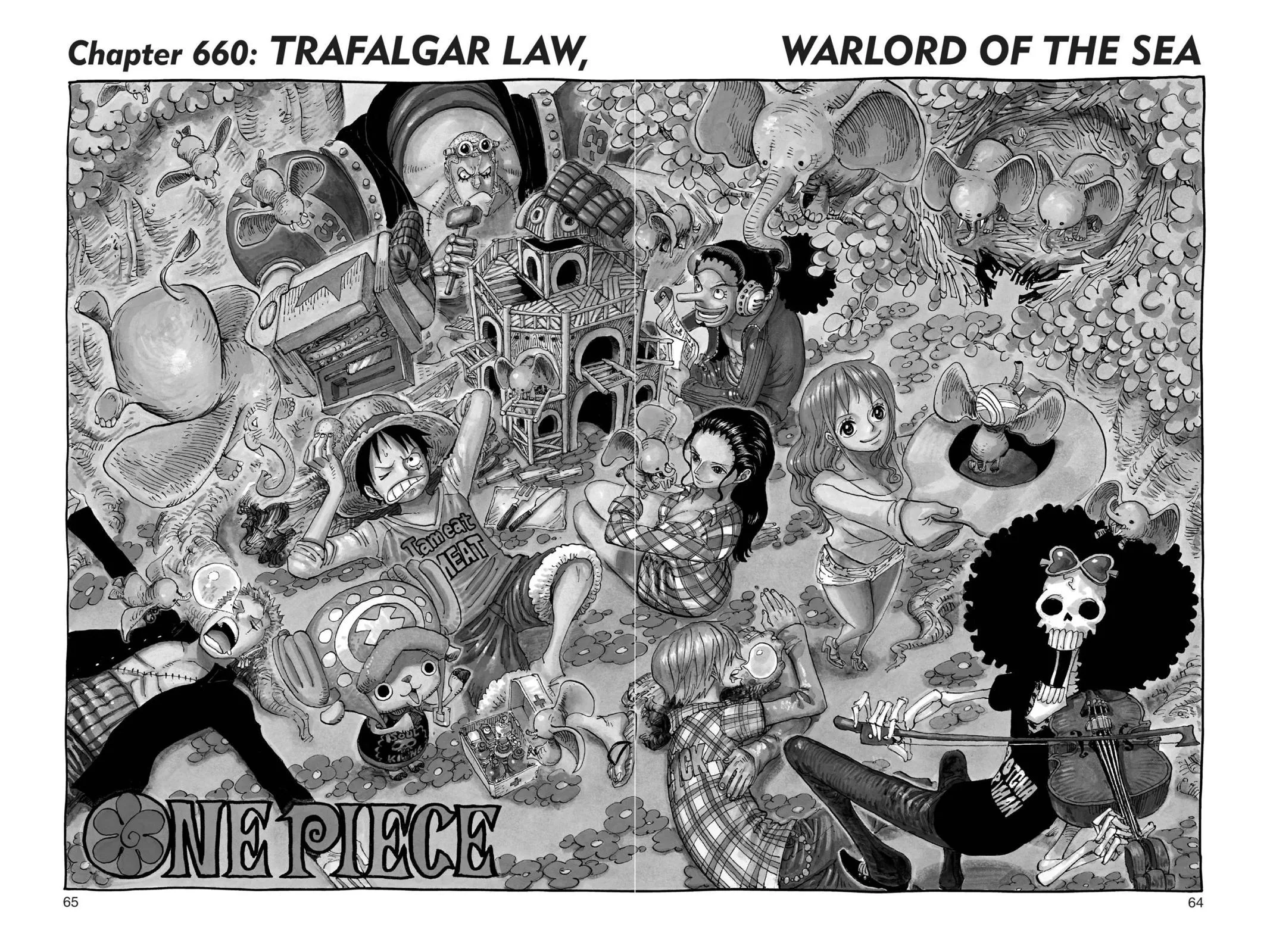 One Piece - Chapter 660 - Page 1