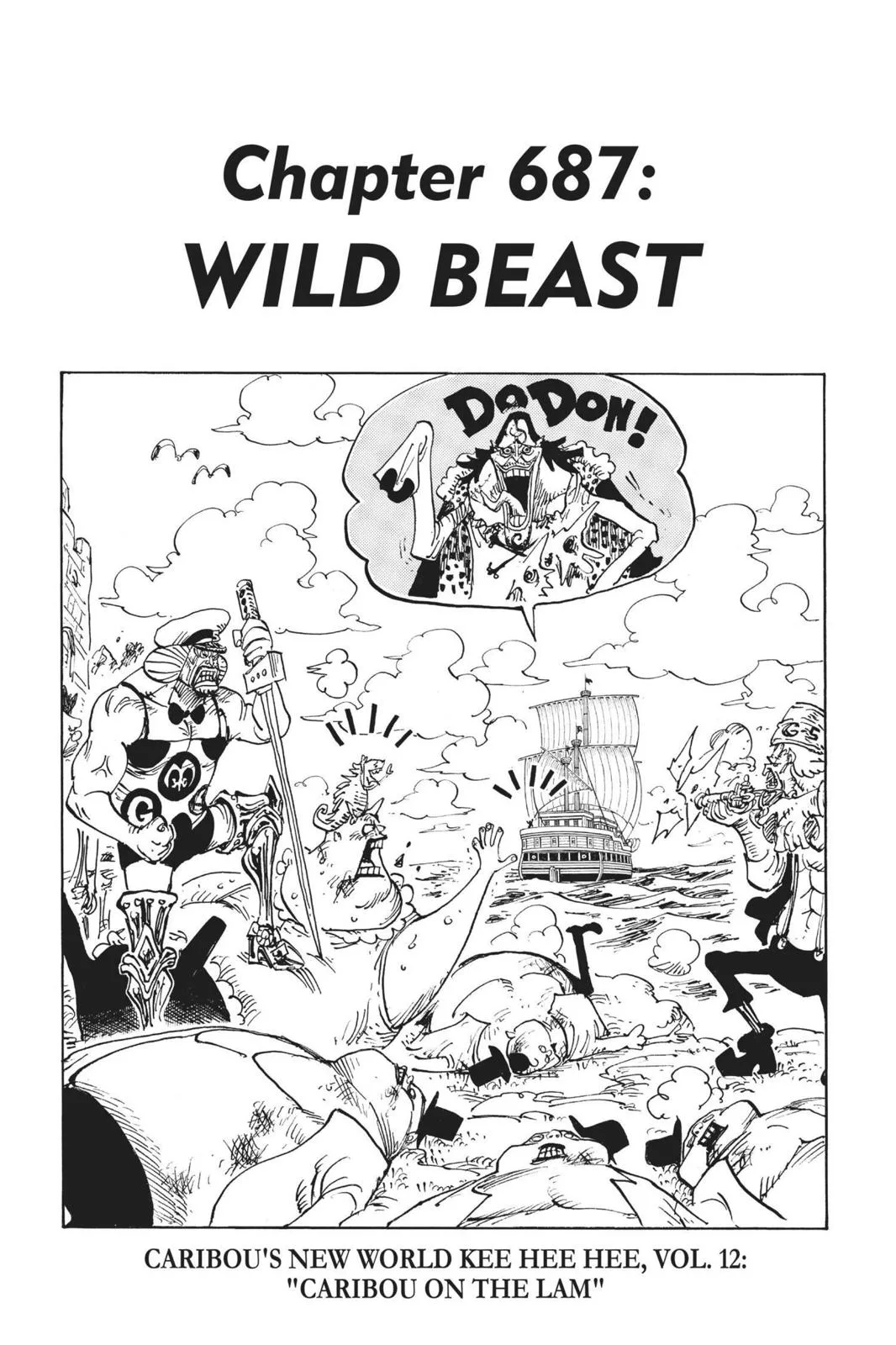 One Piece - Chapter 687 - Page 1