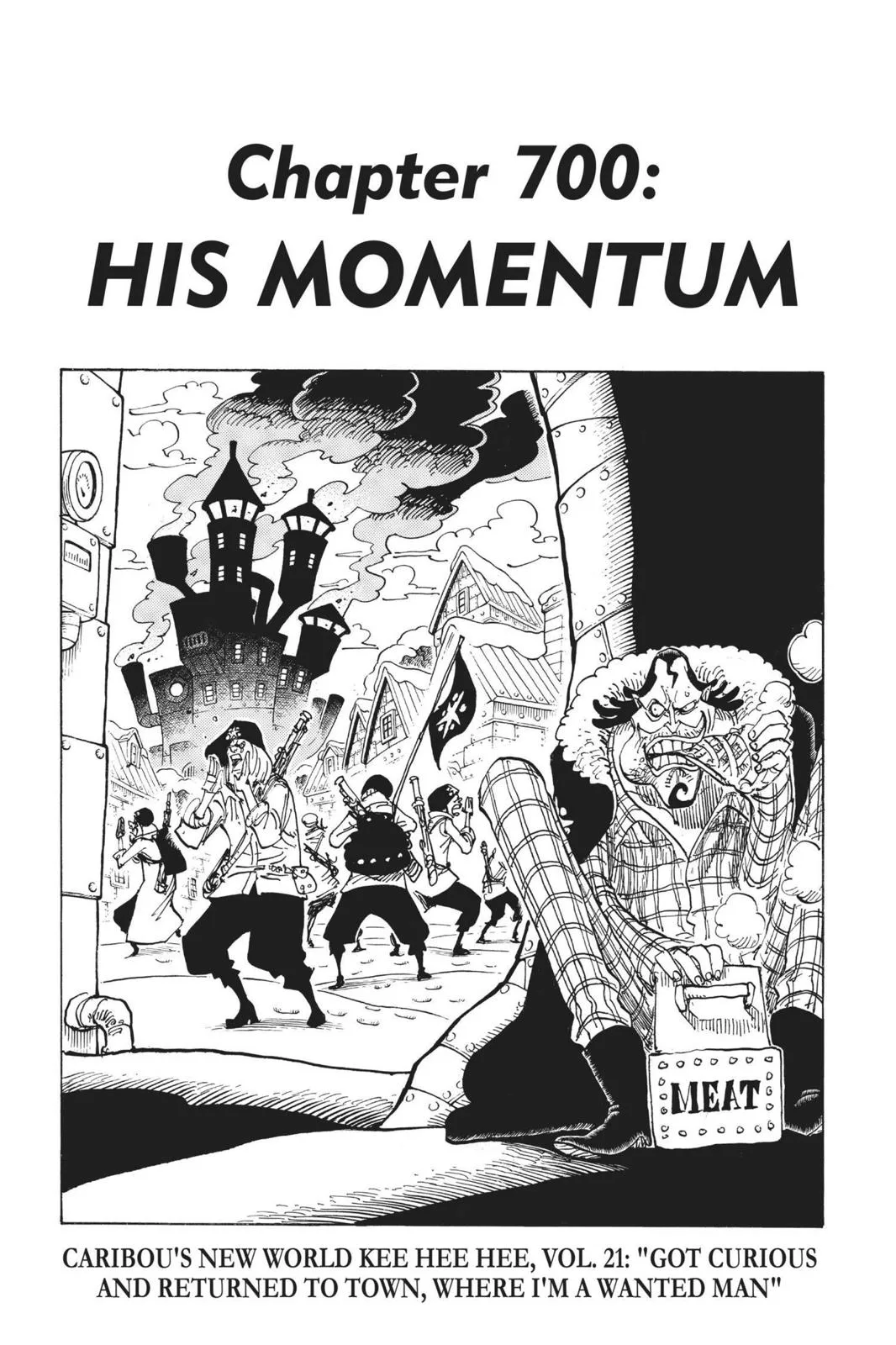 One Piece - Chapter 700 - Page 1
