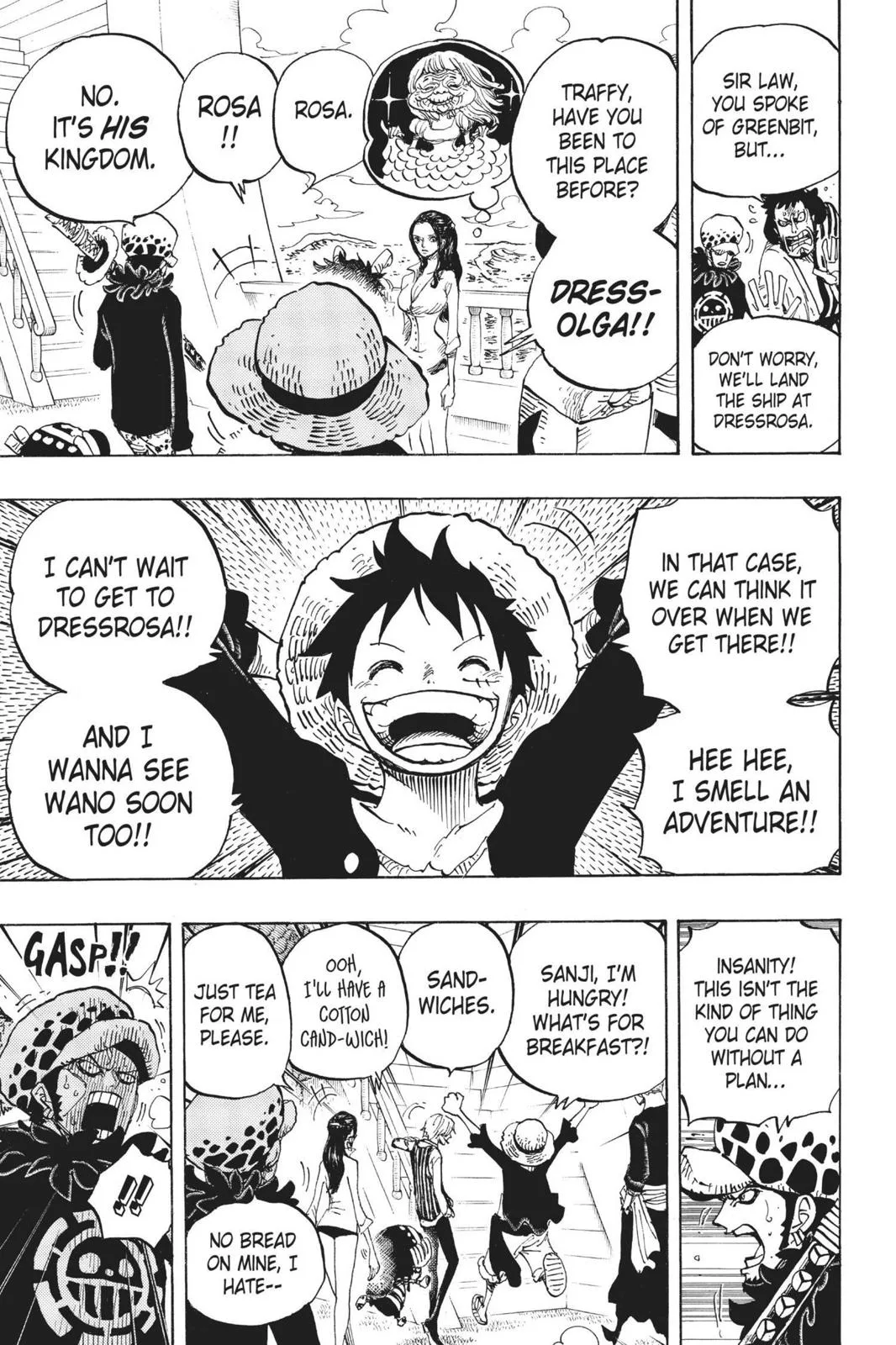 One Piece - Chapter 700 - Page 9