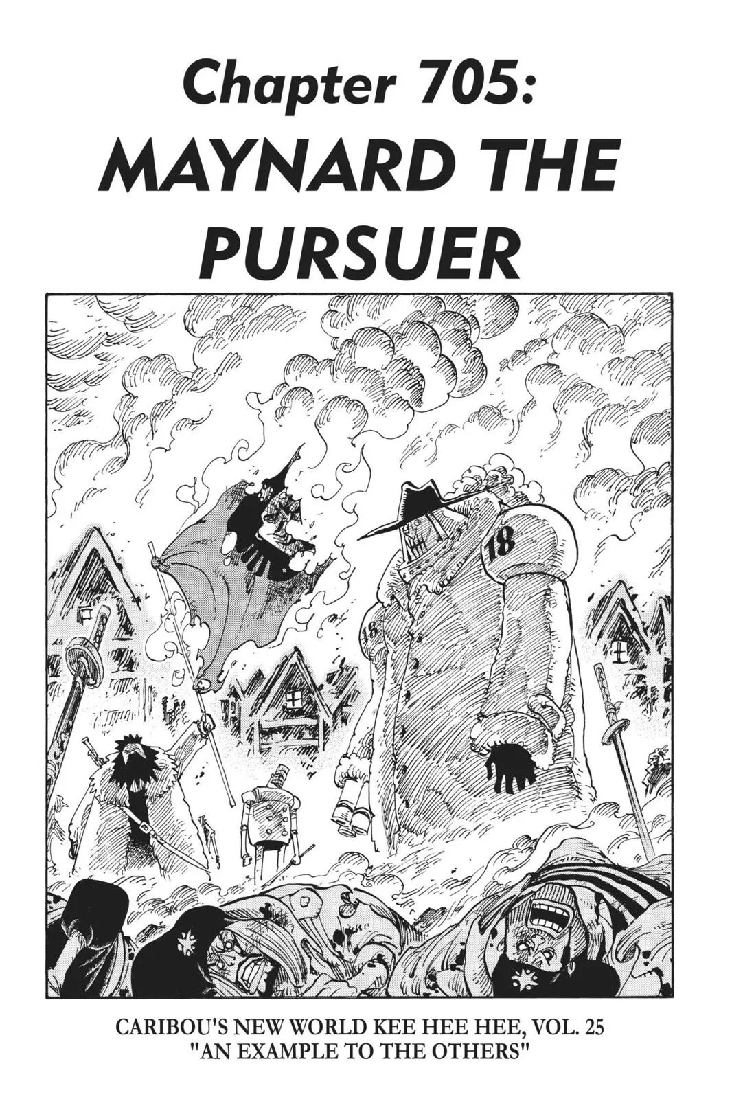 One Piece - Chapter 705 - Page 1