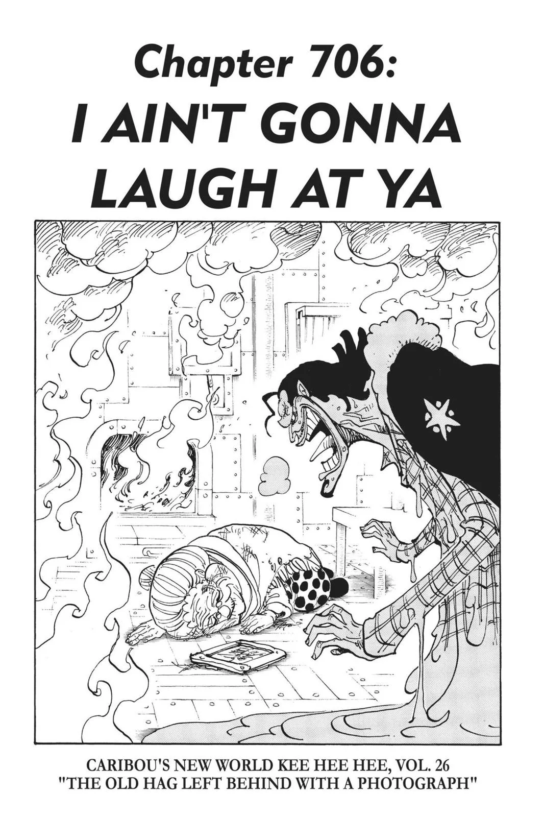 One Piece - Chapter 706 - Page 1