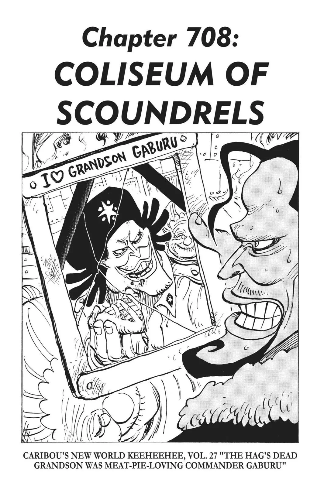 One Piece - Chapter 708 - Page 1