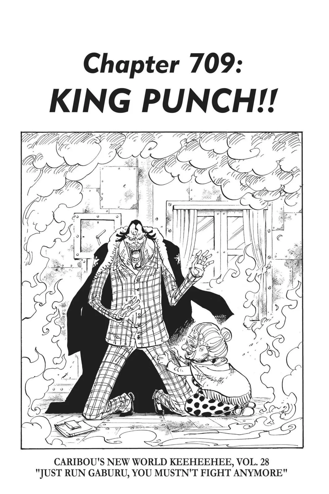 One Piece - Chapter 709 - Page 1
