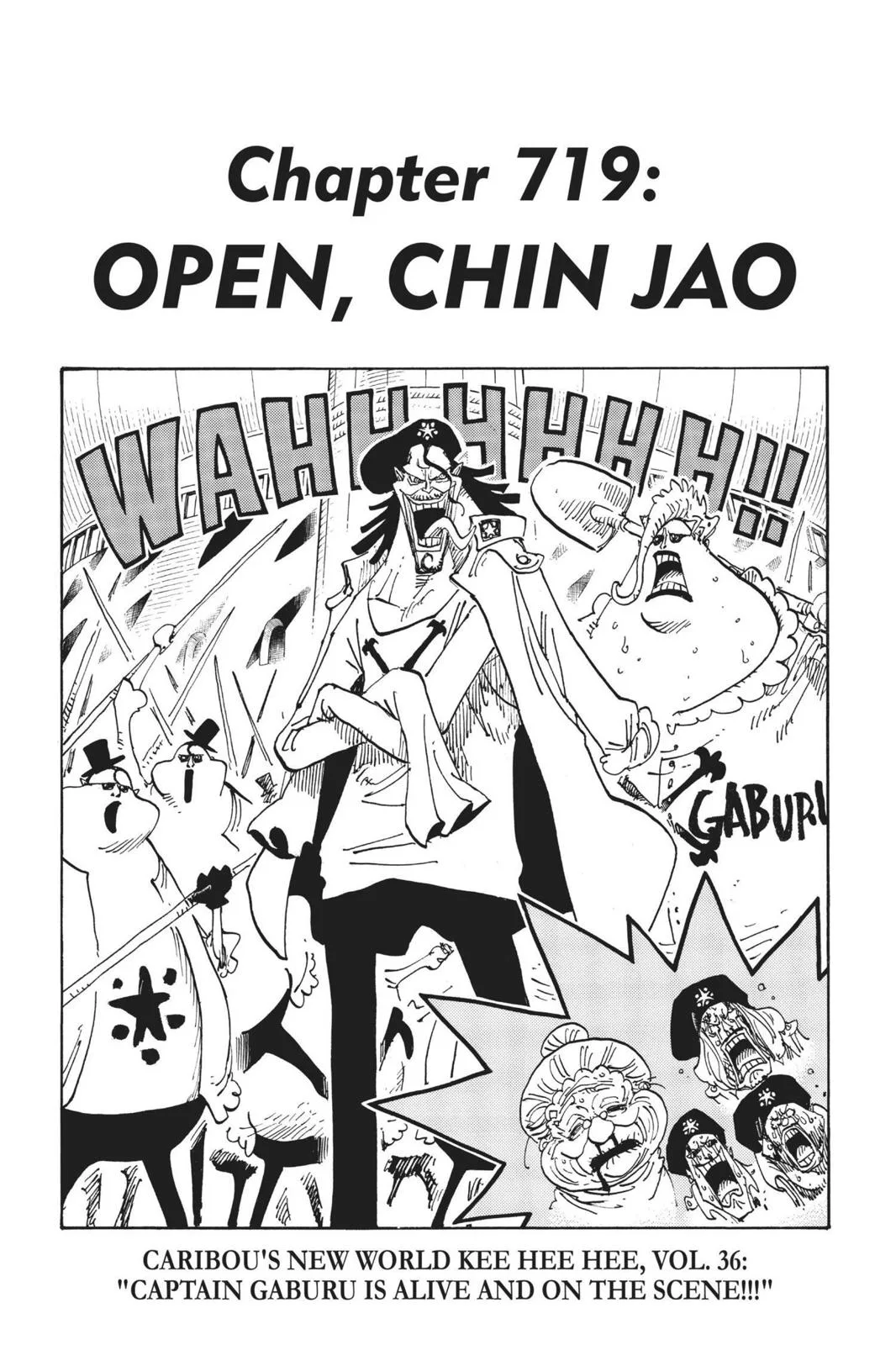 One Piece - Chapter 719 - Page 1