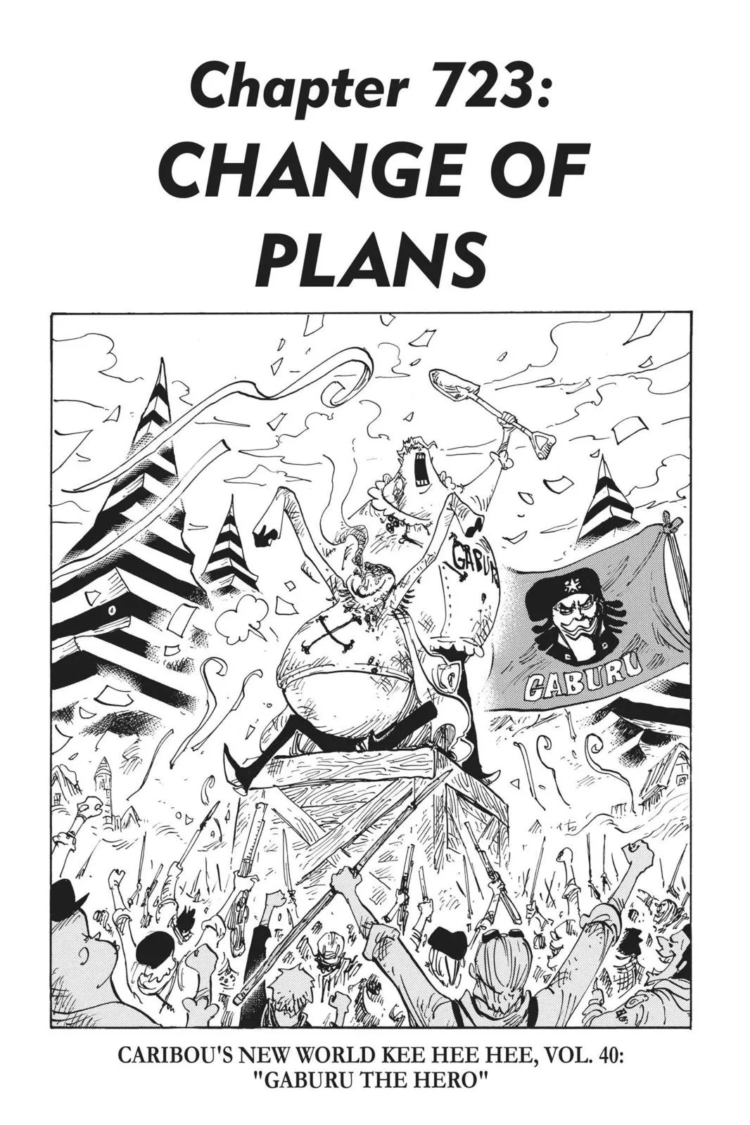 One Piece - Chapter 723 - Page 1