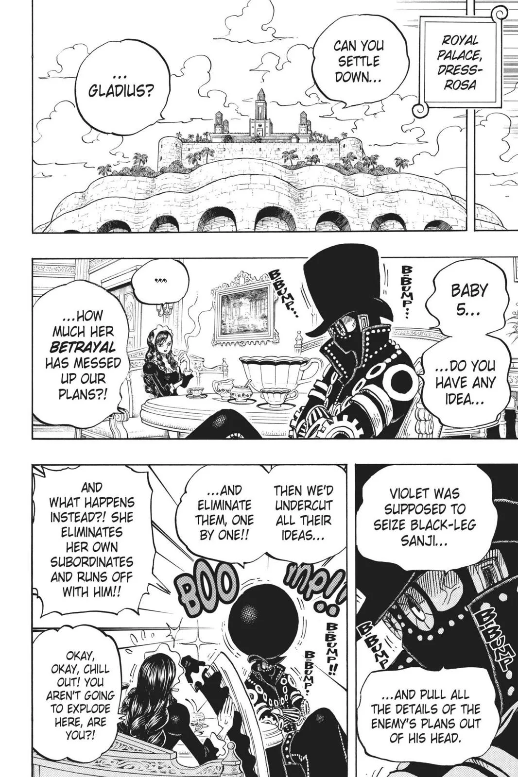 One Piece - Chapter 723 - Page 4