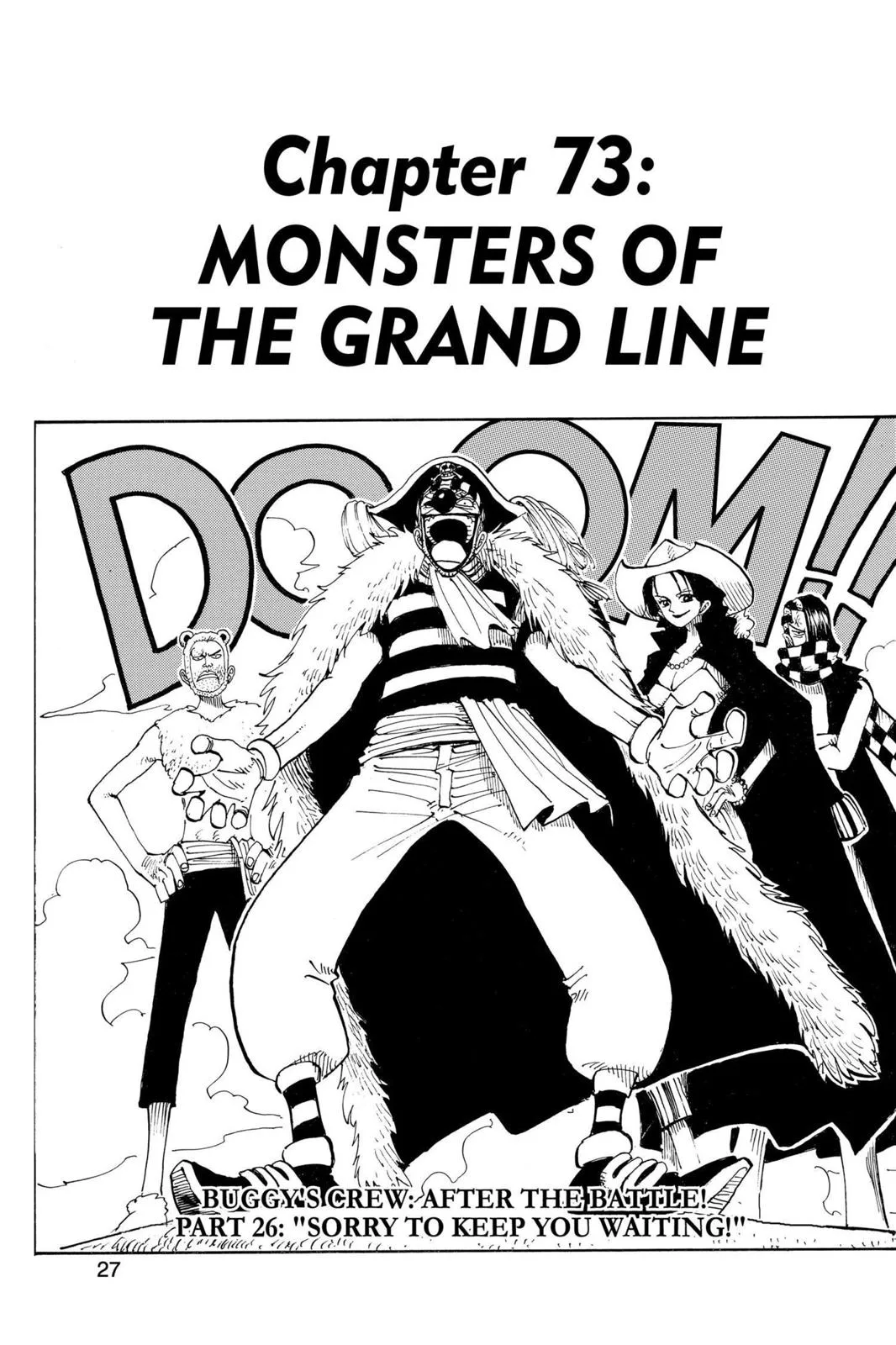 One Piece - Chapter 73 - Page 1