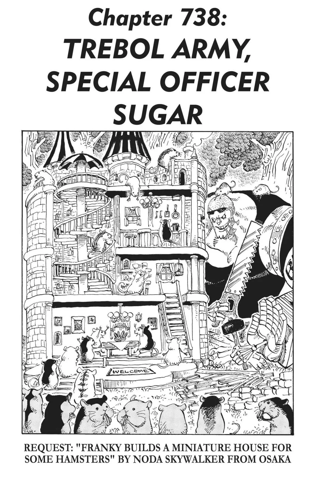 One Piece - Chapter 738 - Page 1