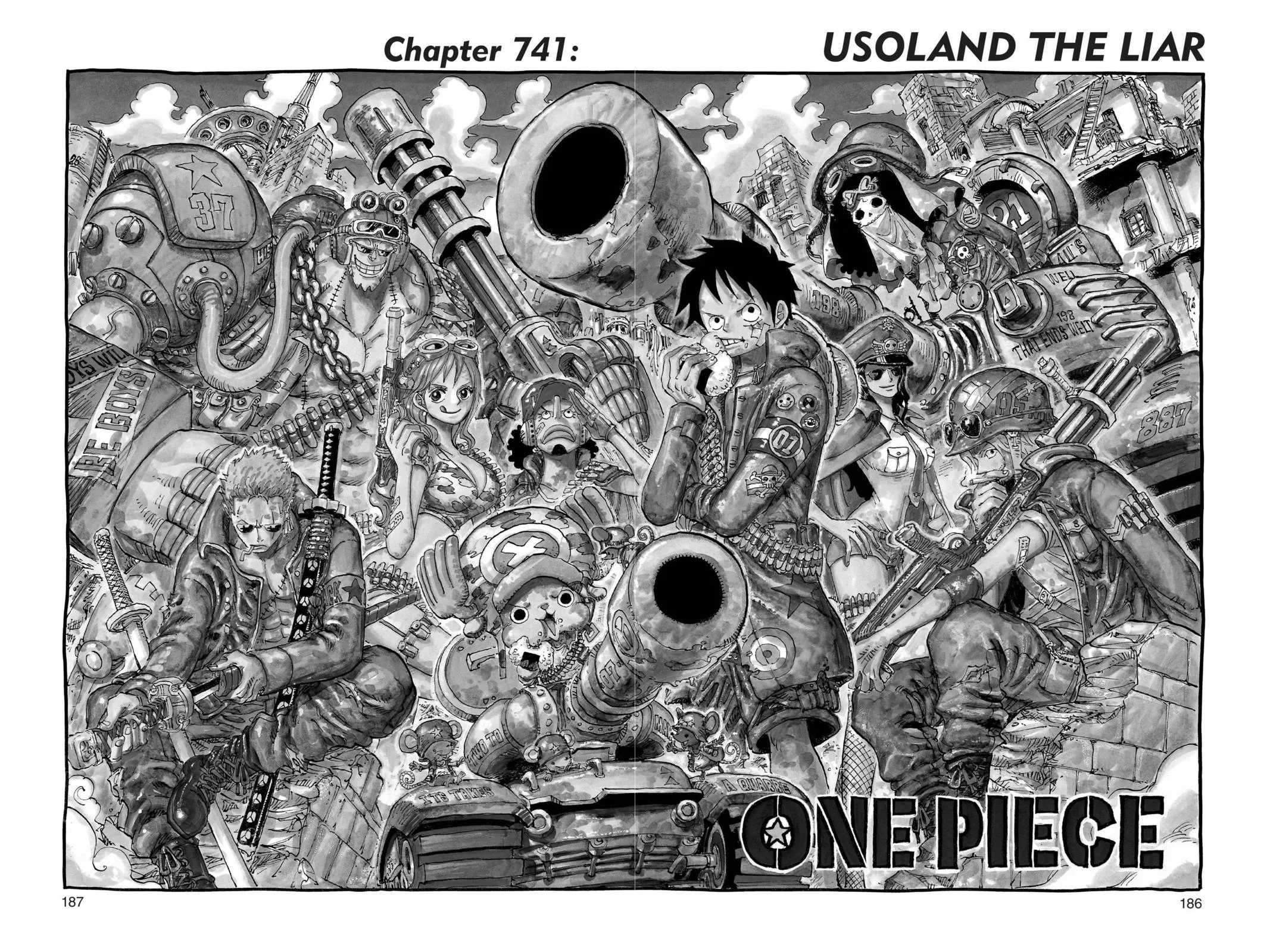 One Piece - Chapter 741 - Page 1