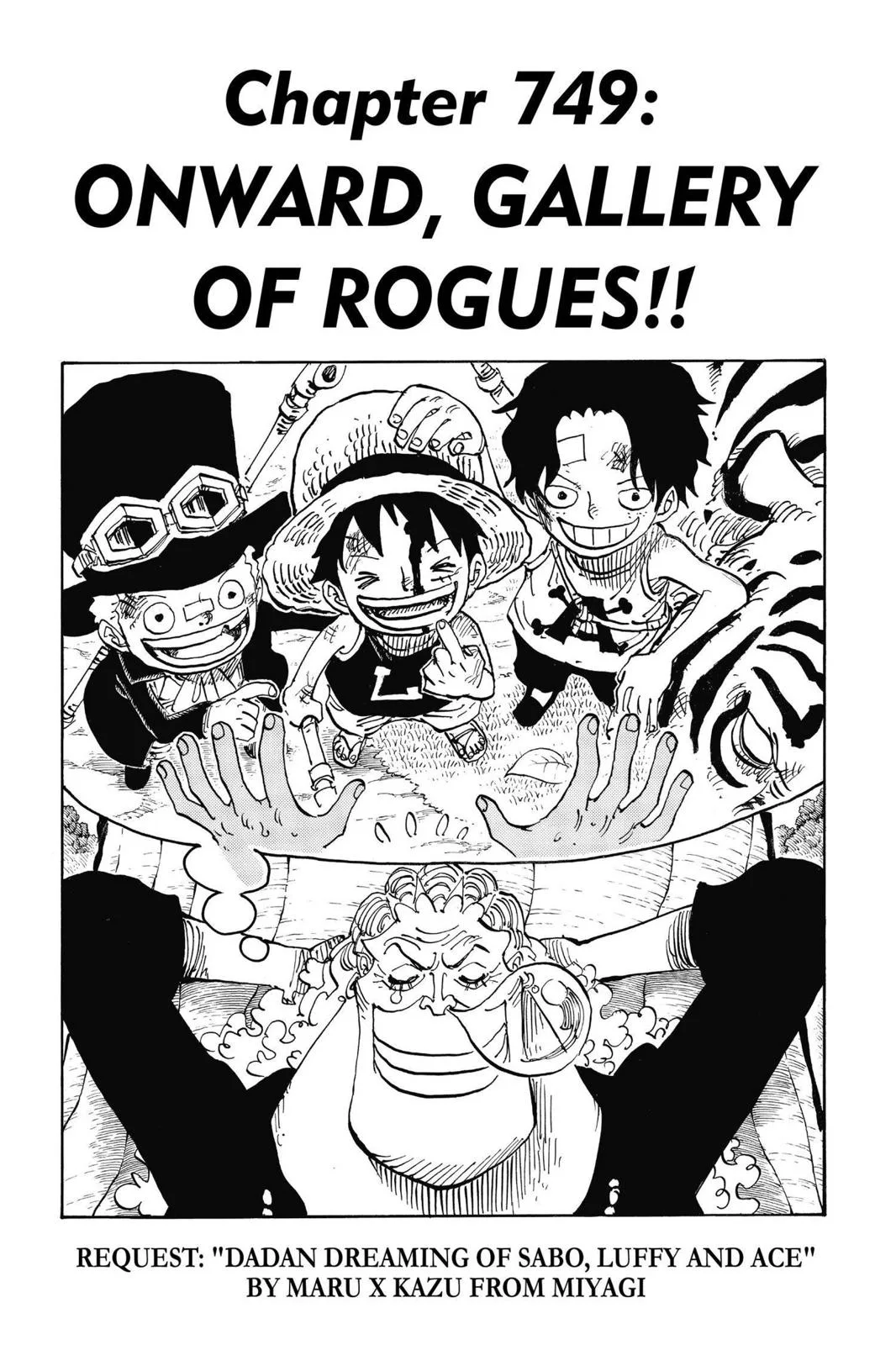 One Piece - Chapter 749 - Page 1