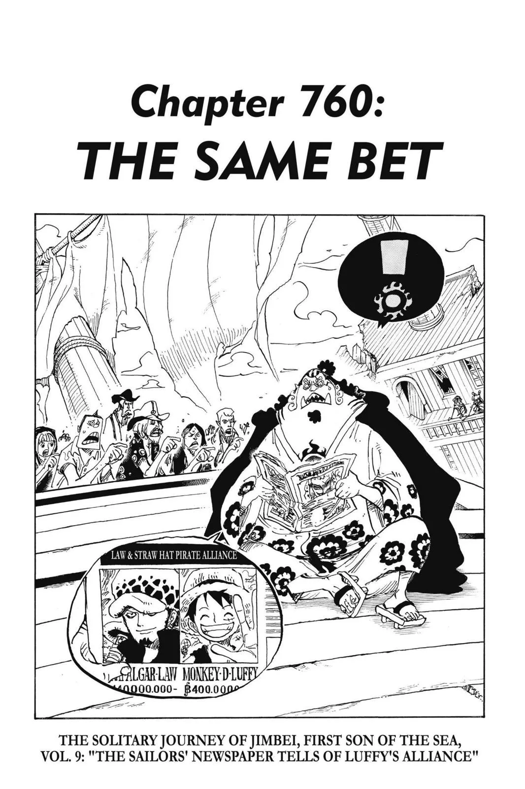 One Piece - Chapter 760 - Page 1