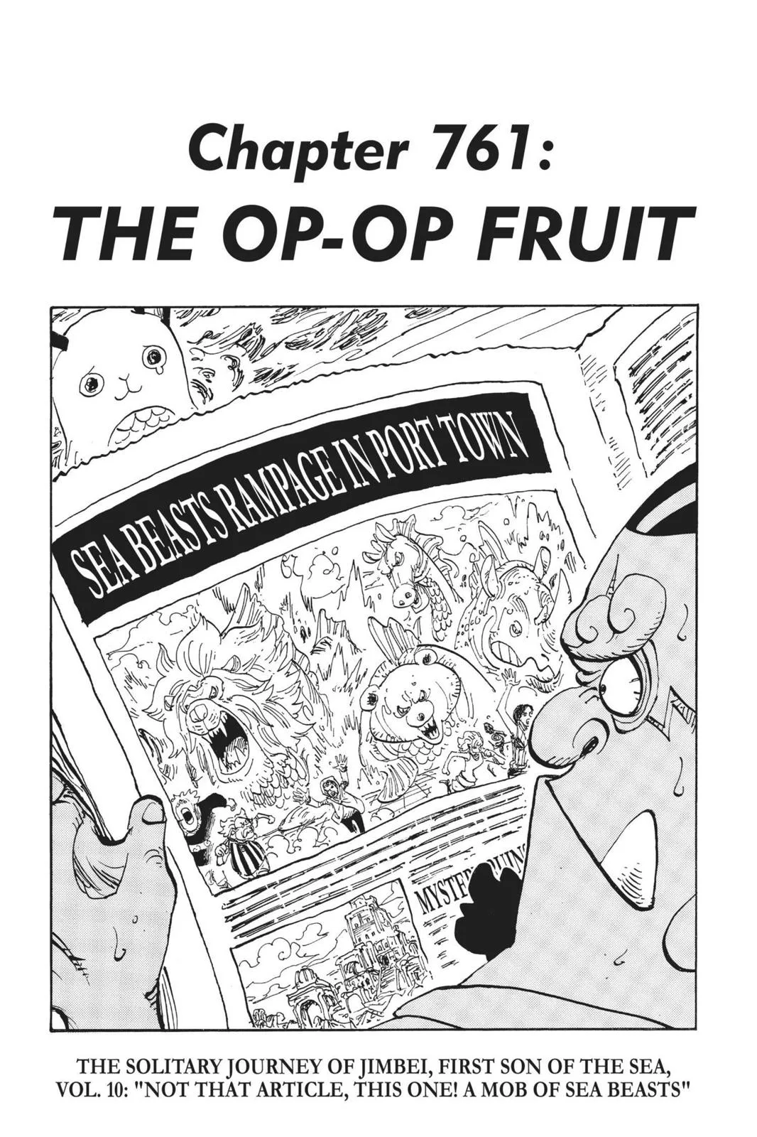 One Piece - Chapter 761 - Page 1