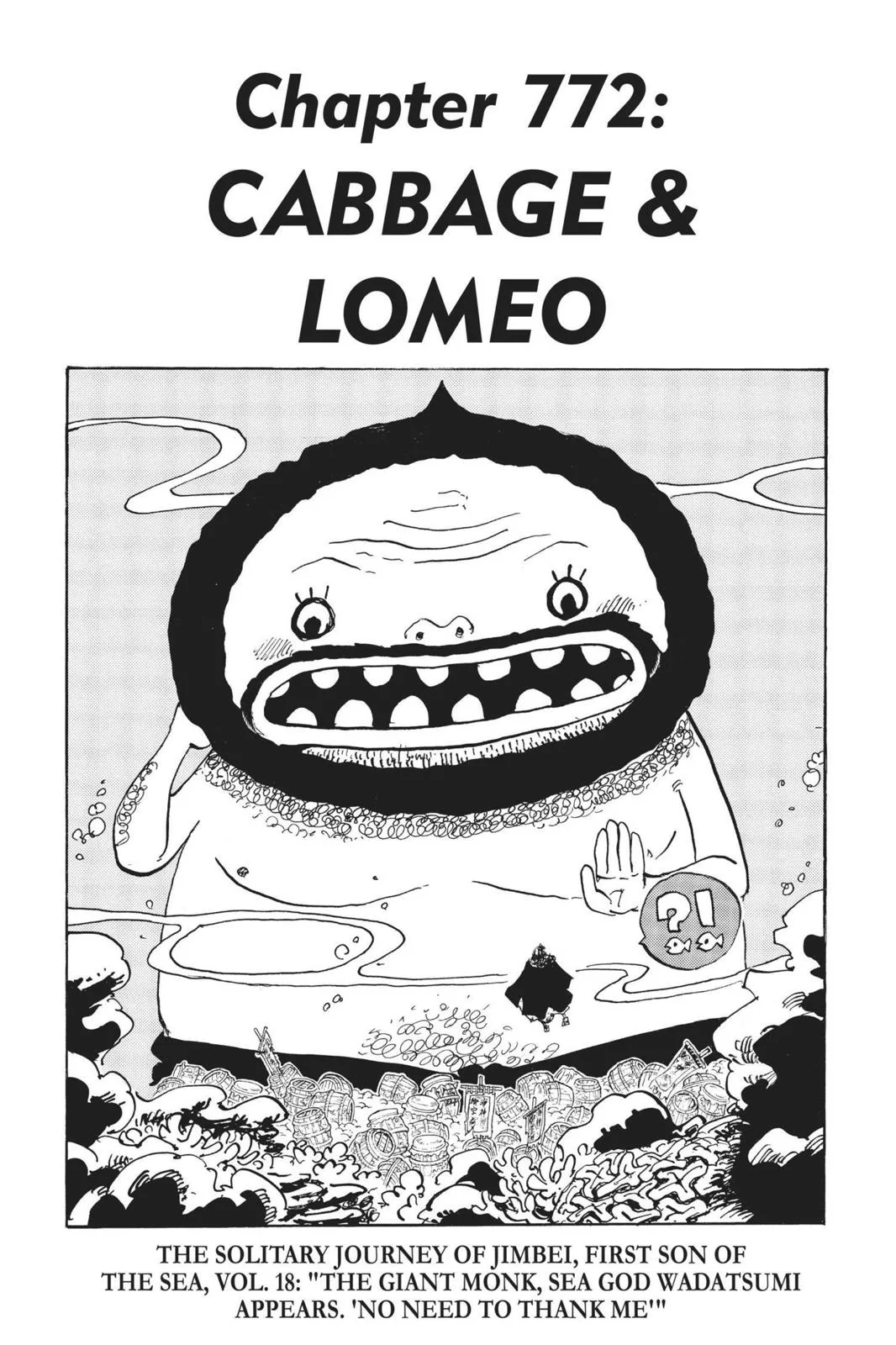 One Piece - Chapter 772 - Page 1