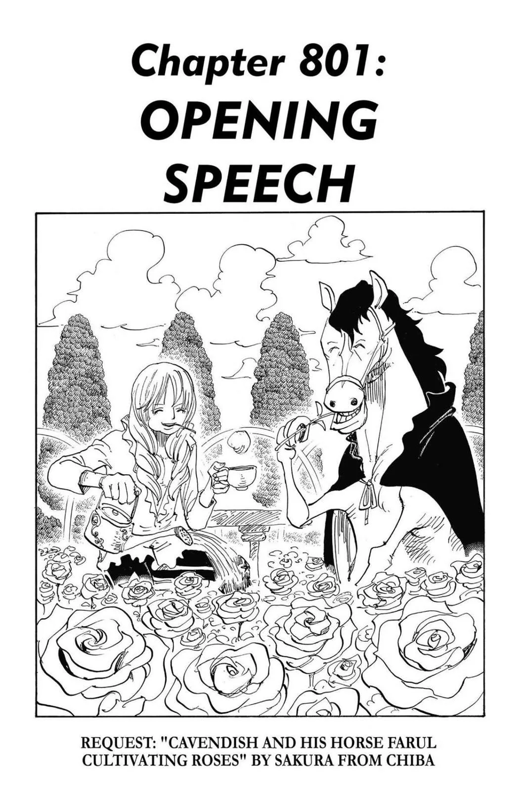 One Piece - Chapter 801 - Page 1