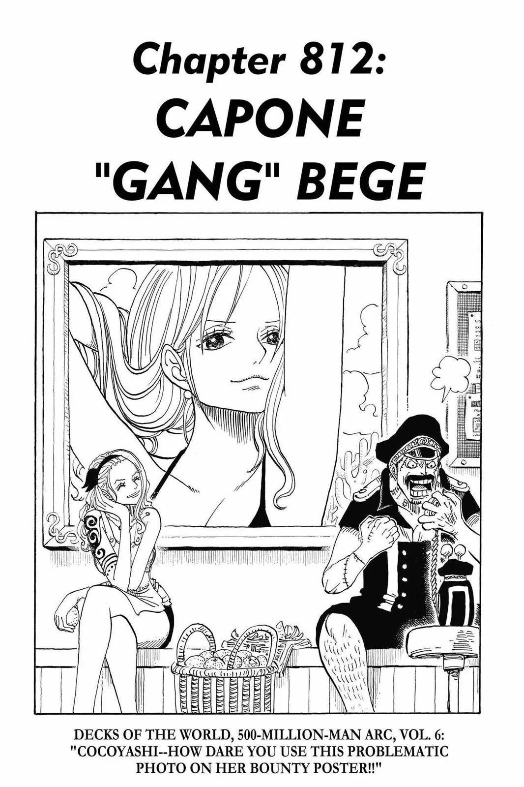 One Piece - Chapter 812 - Page 1