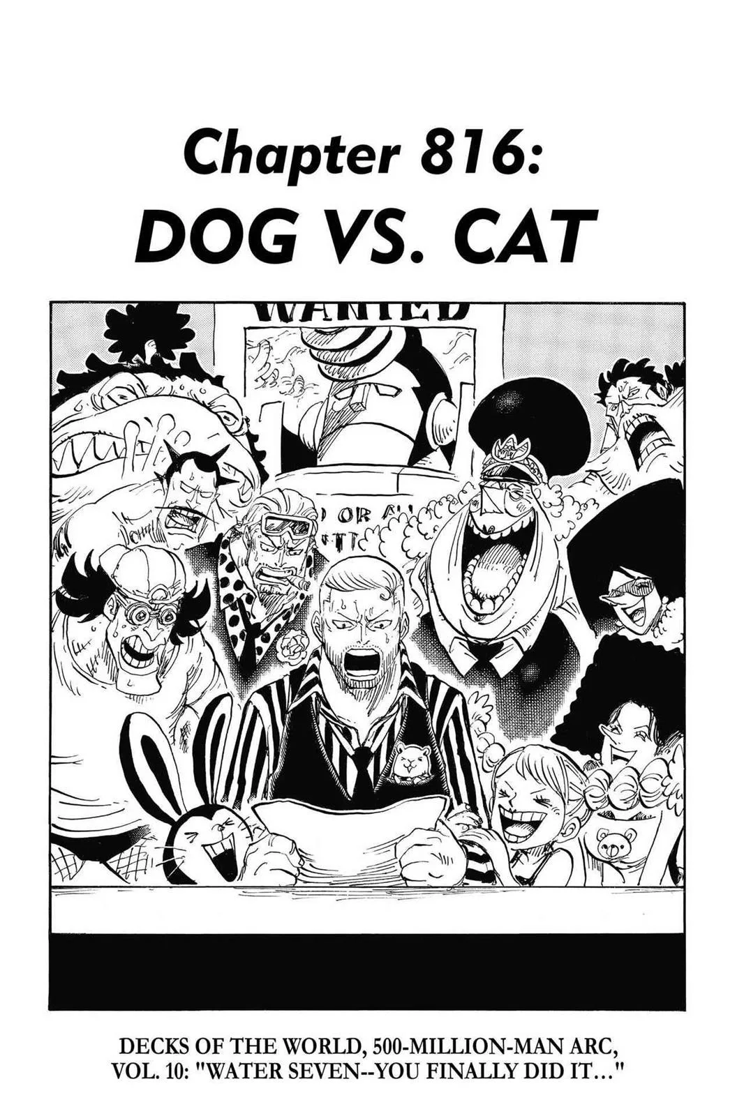 One Piece - Chapter 816 - Page 1