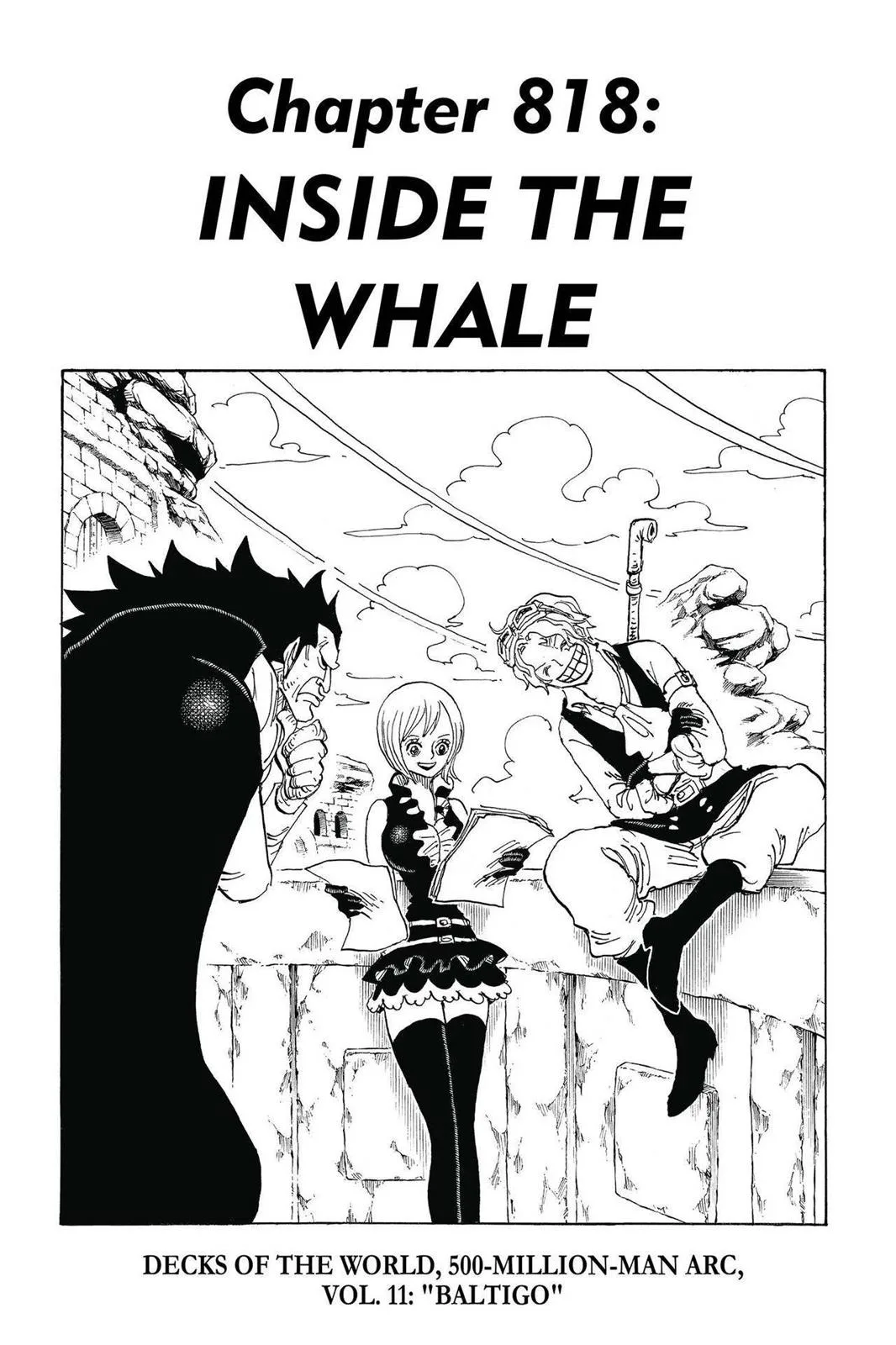 One Piece - Chapter 818 - Page 1