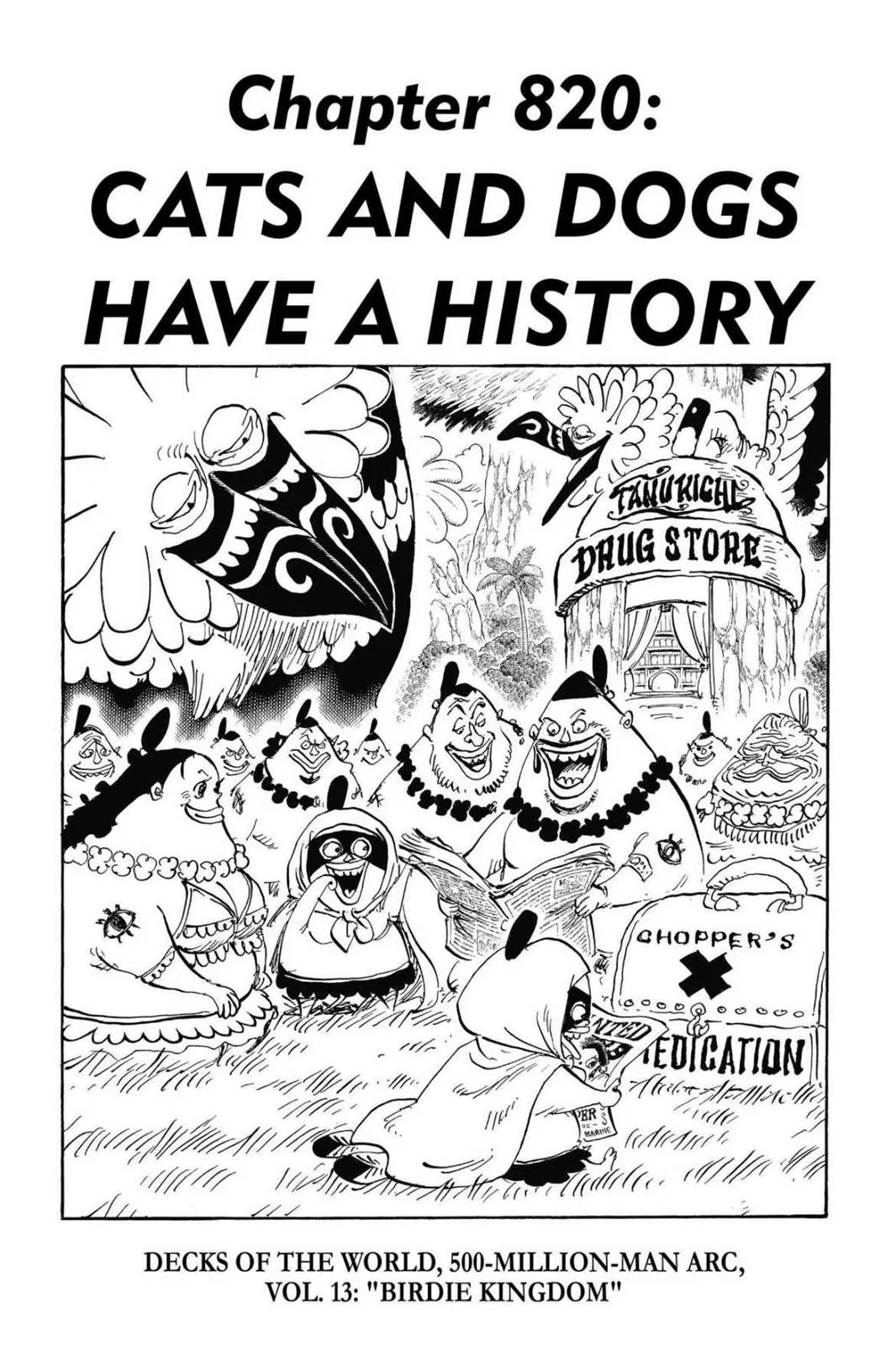 One Piece - Chapter 820 - Page 1