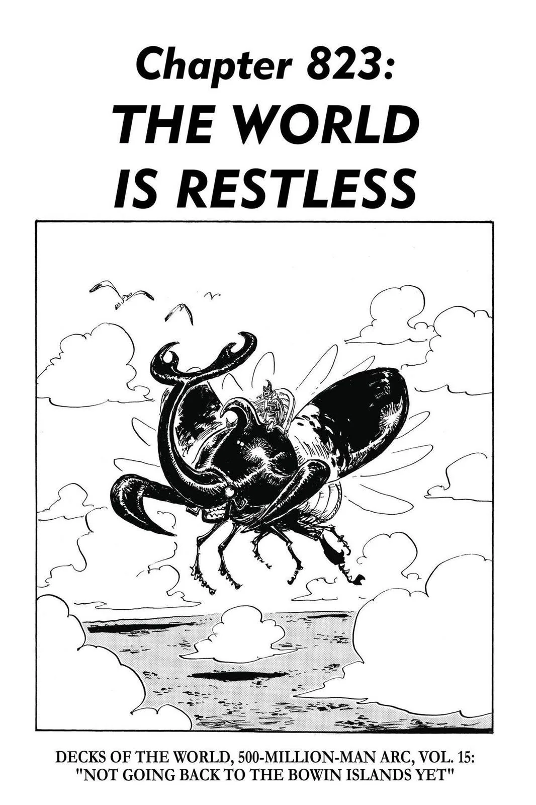 One Piece - Chapter 823 - Page 1