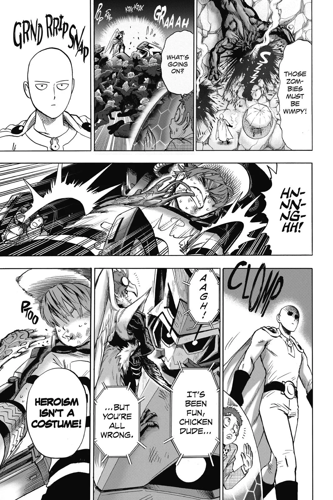 One Punch Man - Chapter 103 (Viewer Prohibited Battle) - Page 35