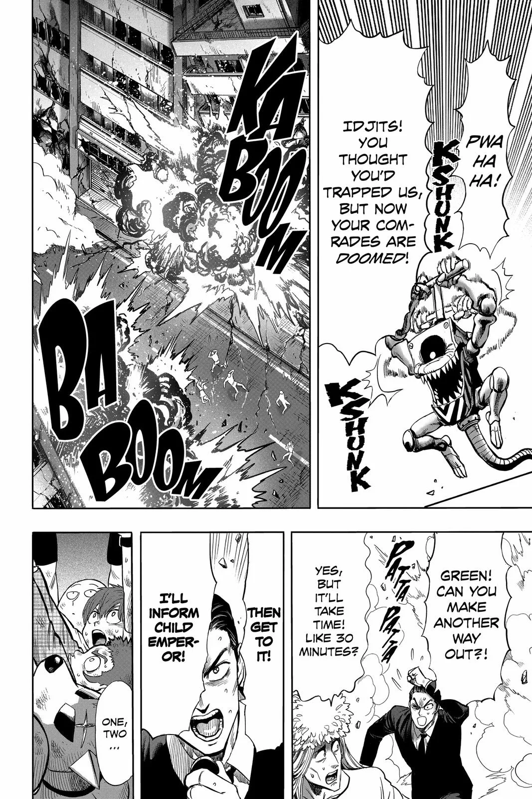 One Punch Man - Chapter 109 (Superalloy Darkshine) - Page 8