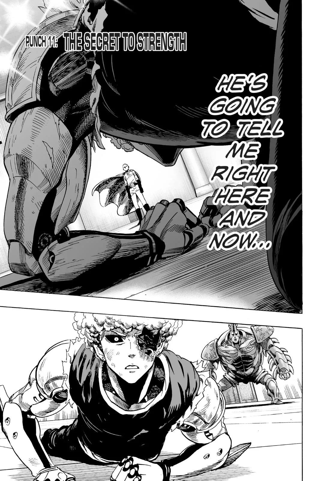 One Punch Man - Chapter 11 (The Key To His Power) - Page 1